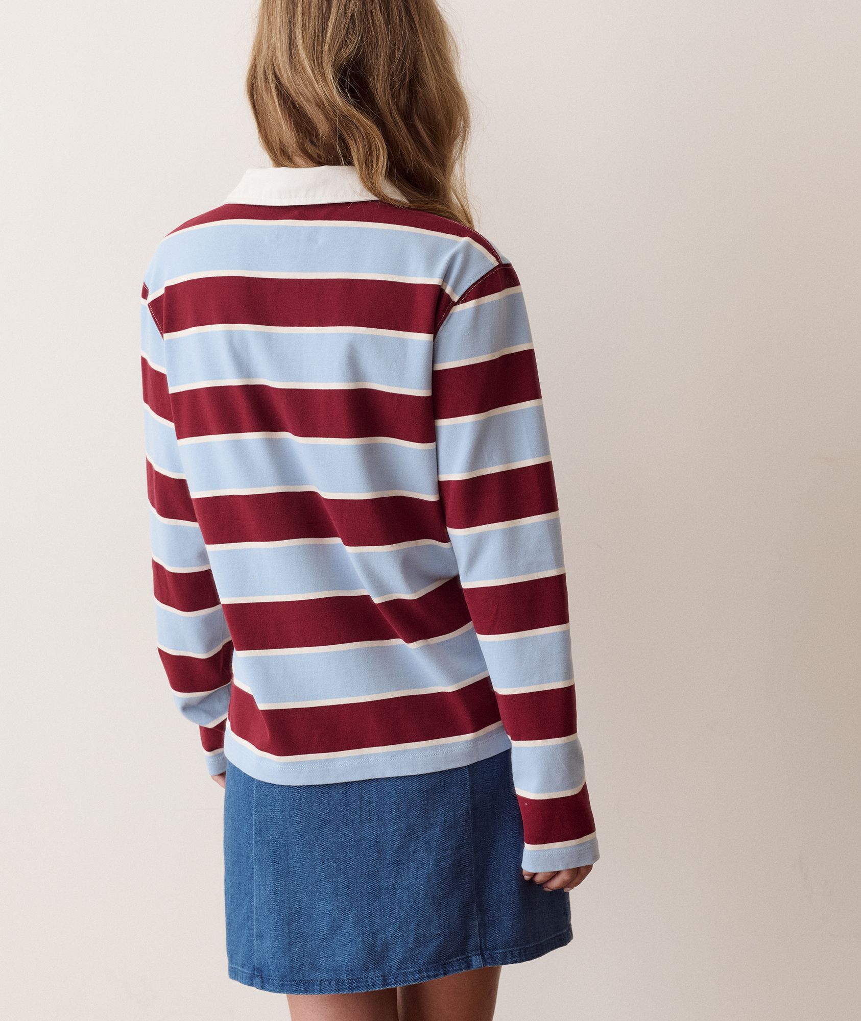 Marine Layer Women's Dream Jersey Long Sleeve Polo product image