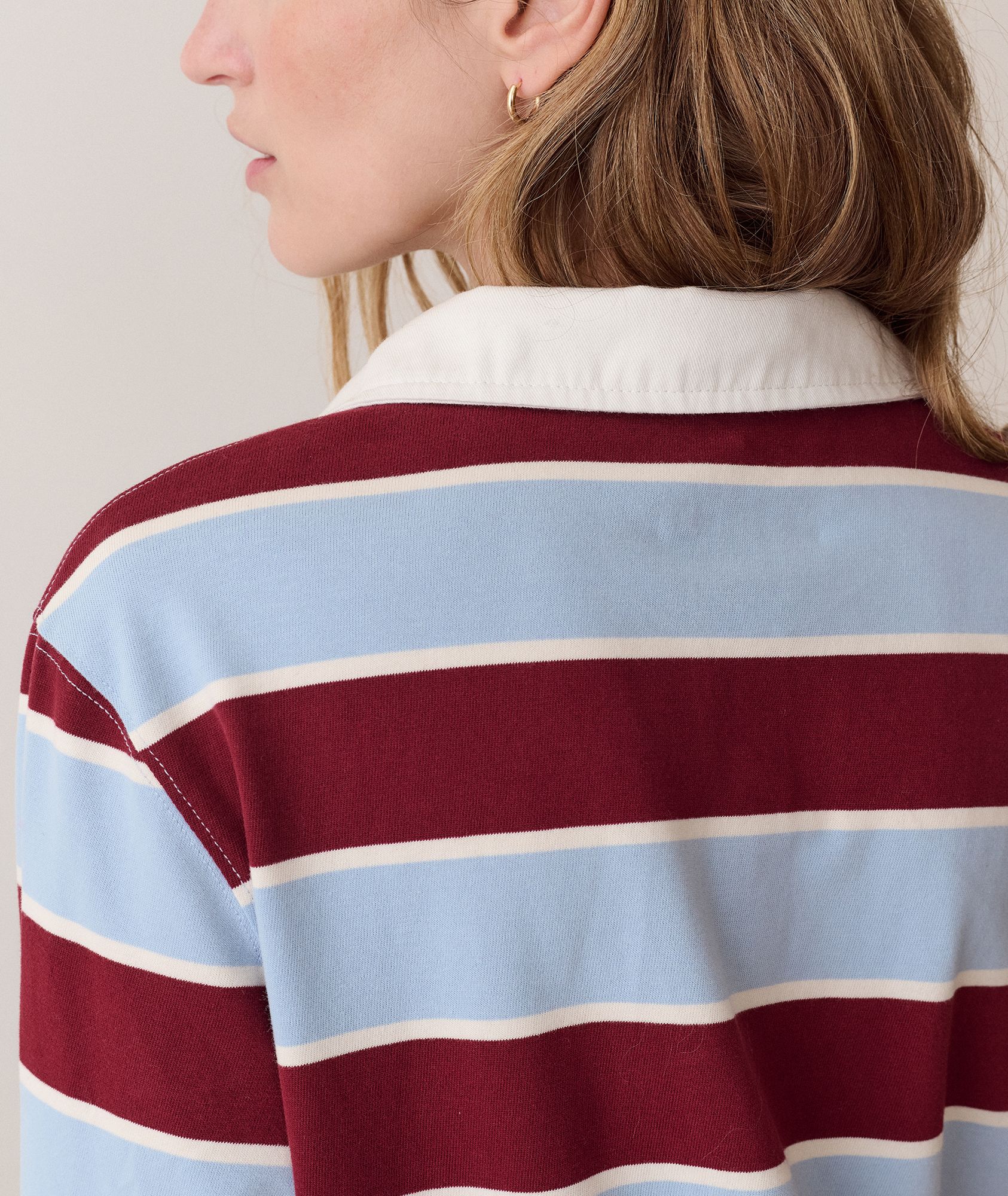 Marine Layer Women's Dream Jersey Long Sleeve Polo product image