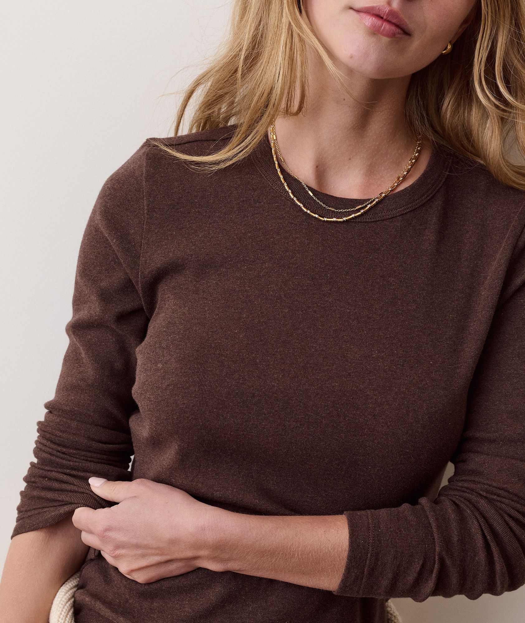 Marine Layer Women's Cozy Rib Long Sleeve Shirt product image
