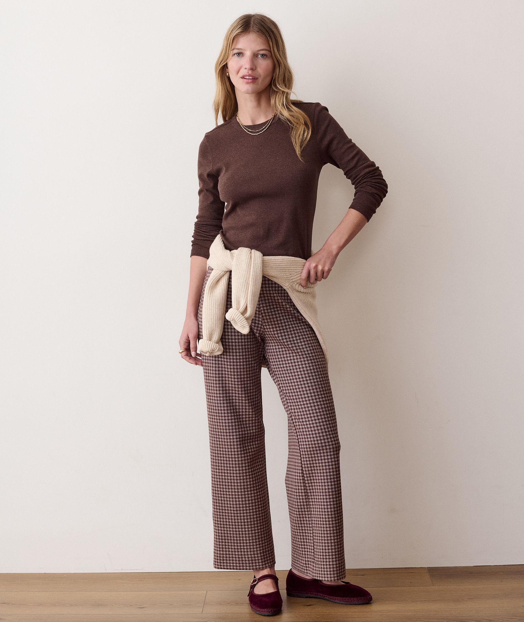 Marine Layer Women's Cozy Rib Long Sleeve Shirt product image