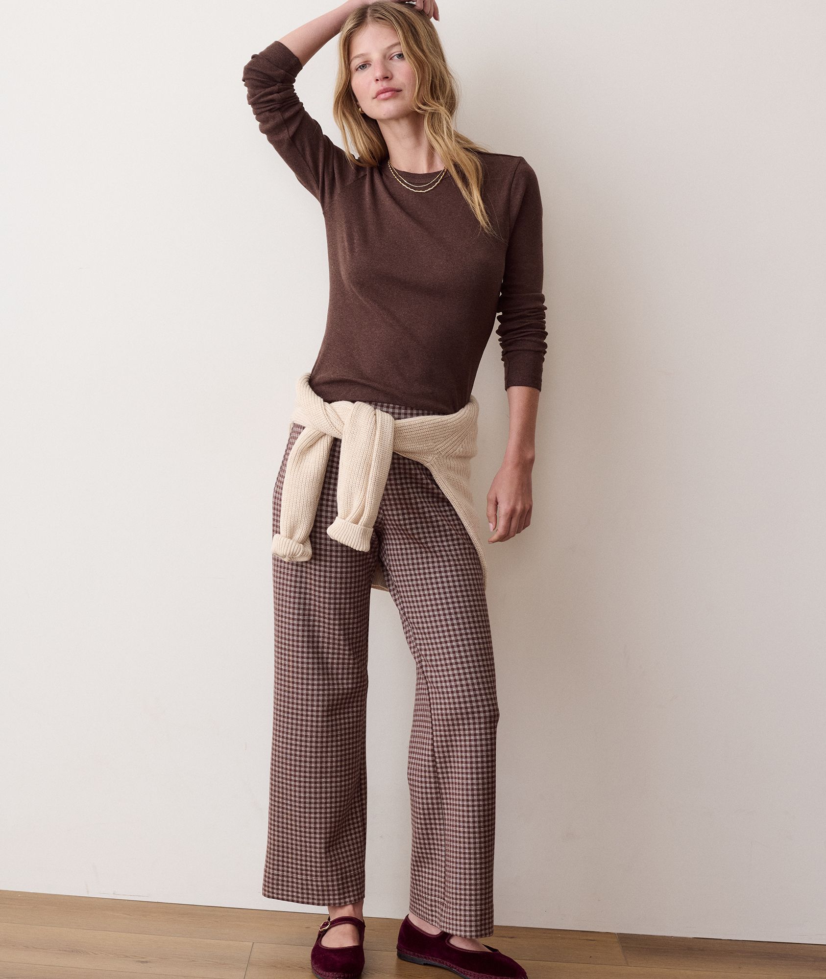 Marine Layer Women's Cozy Rib Long Sleeve Shirt product image