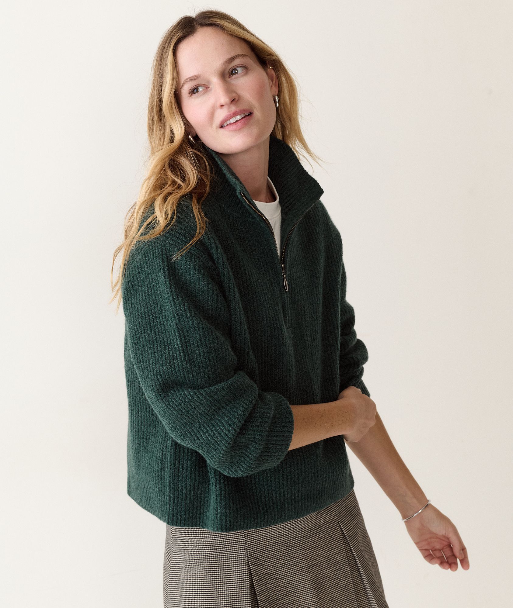Marine Layer Women's Chalet 1/4-Zip Sweater product image