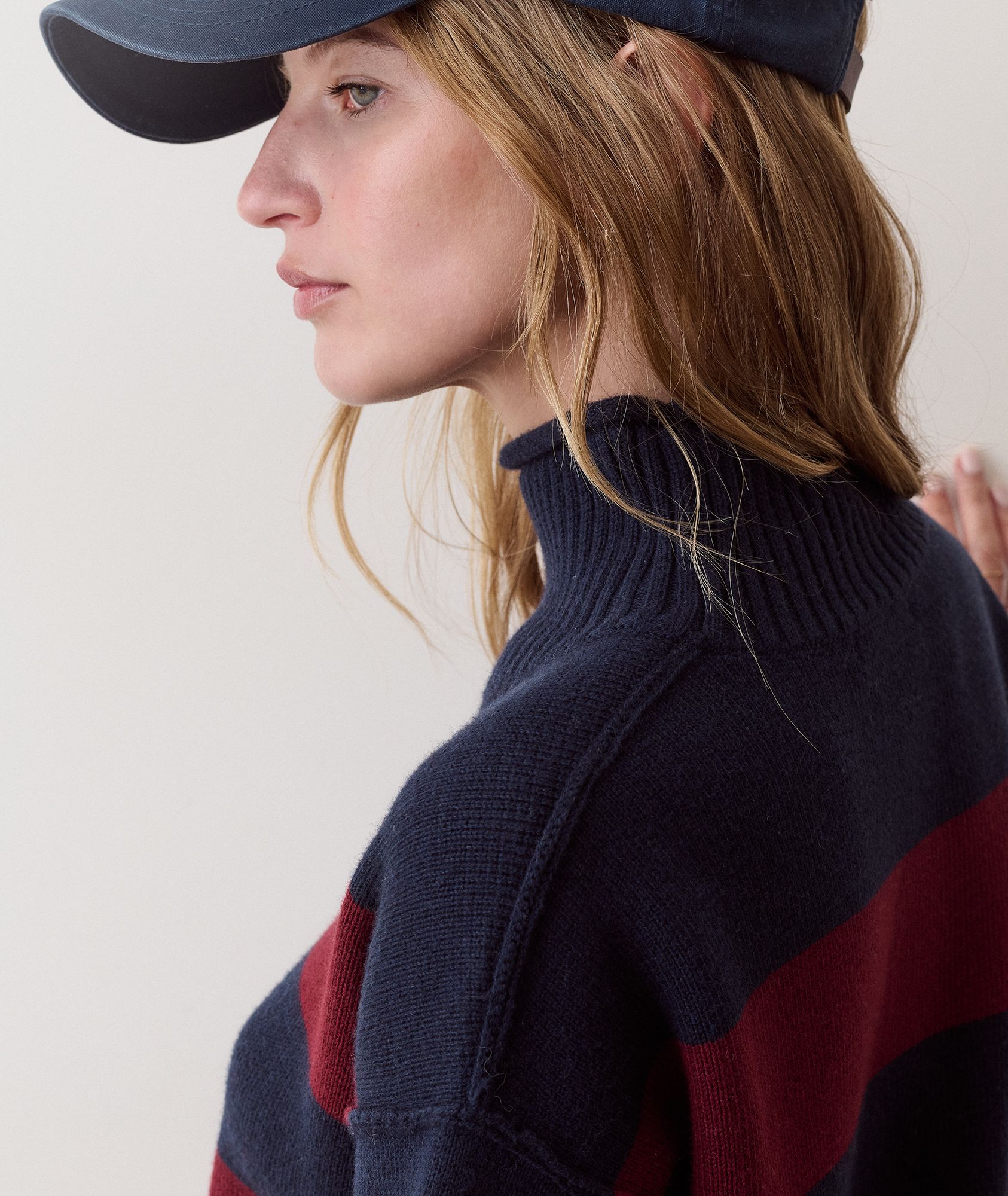 Marine Layer Women's Maggie Funnel Neck Sweater product image