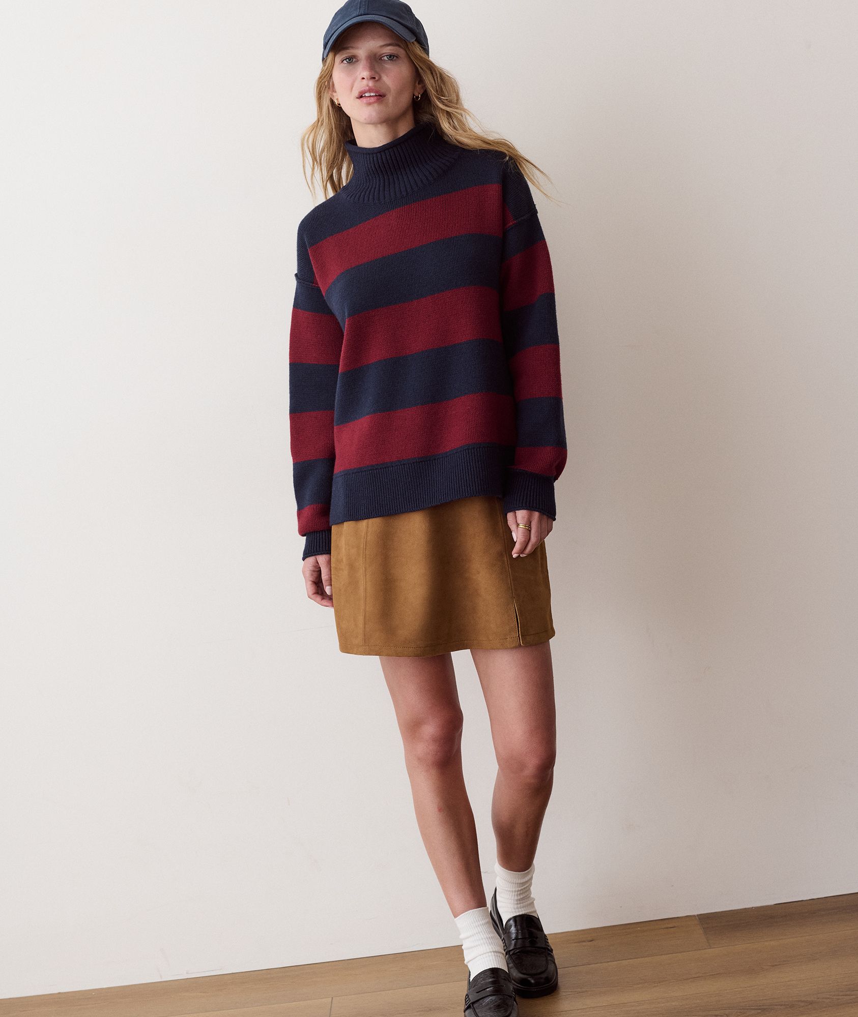 Marine Layer Women's Maggie Funnel Neck Sweater product image