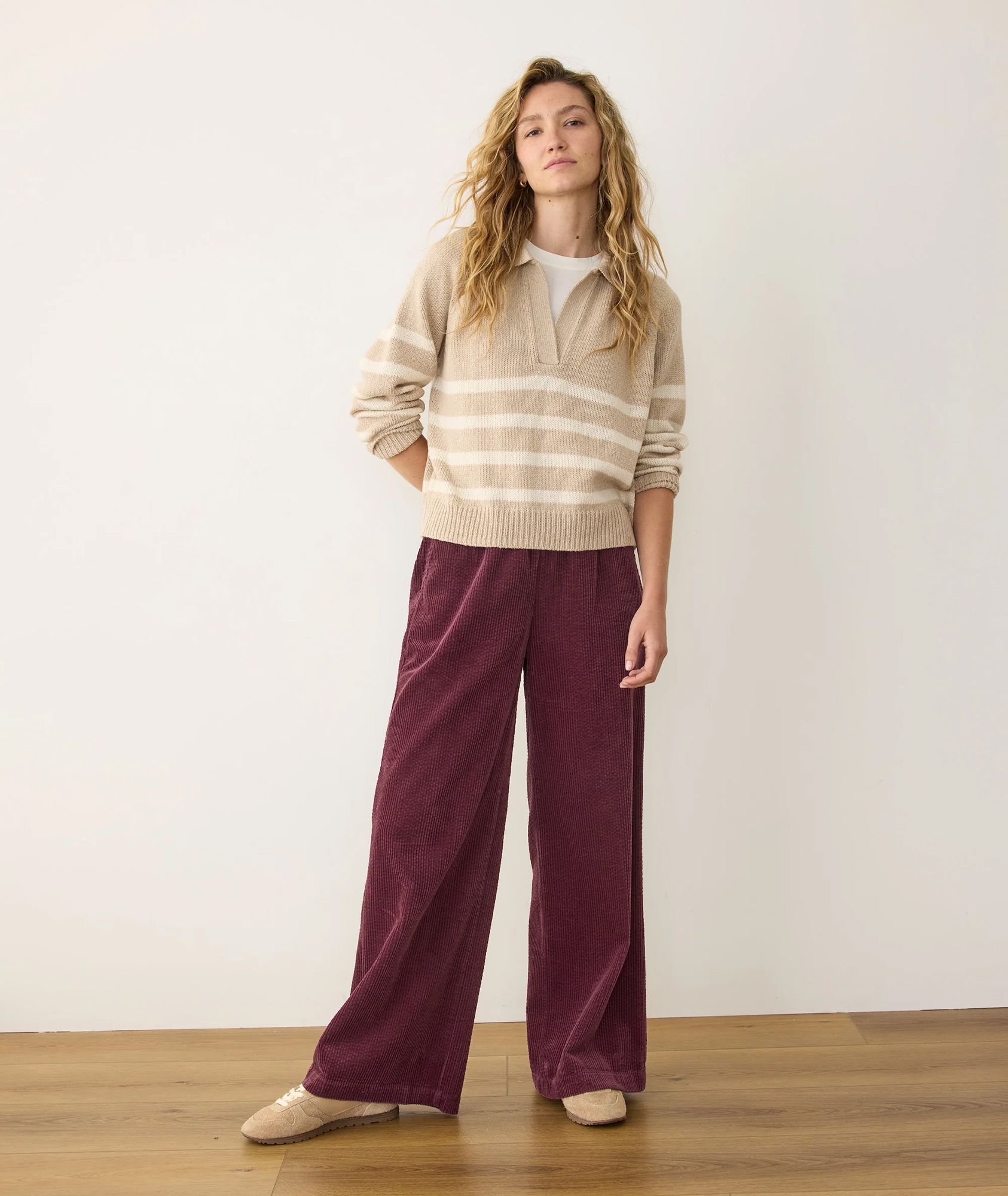 Marine Layer Women's Allison Corduroy Trouser product image