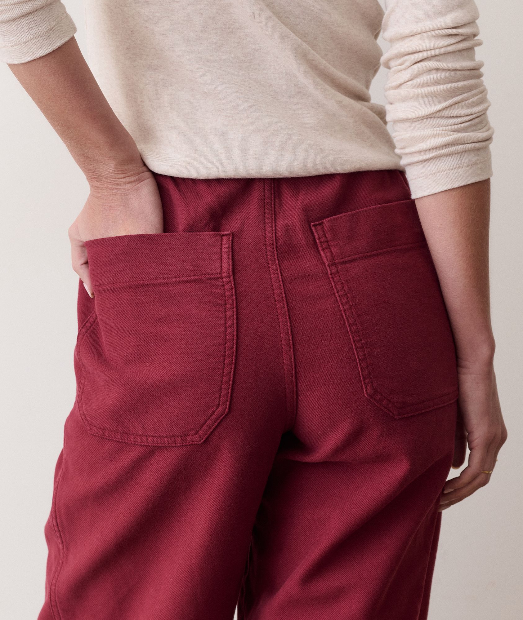Marine Layer Women's Pull-On Barrel Pant product image