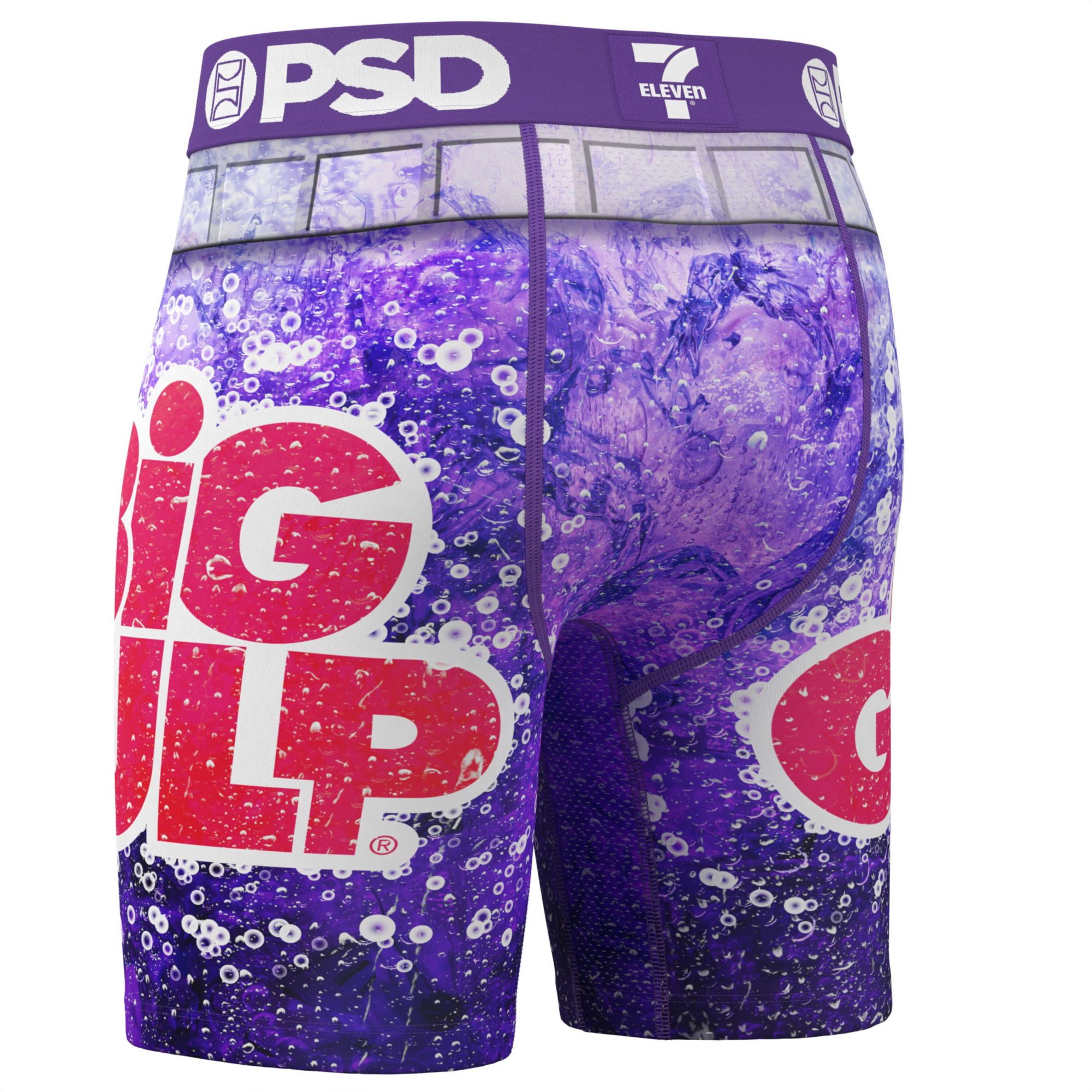 PSD Underwear Men's Big Gulp Grape Boxer Briefs product image
