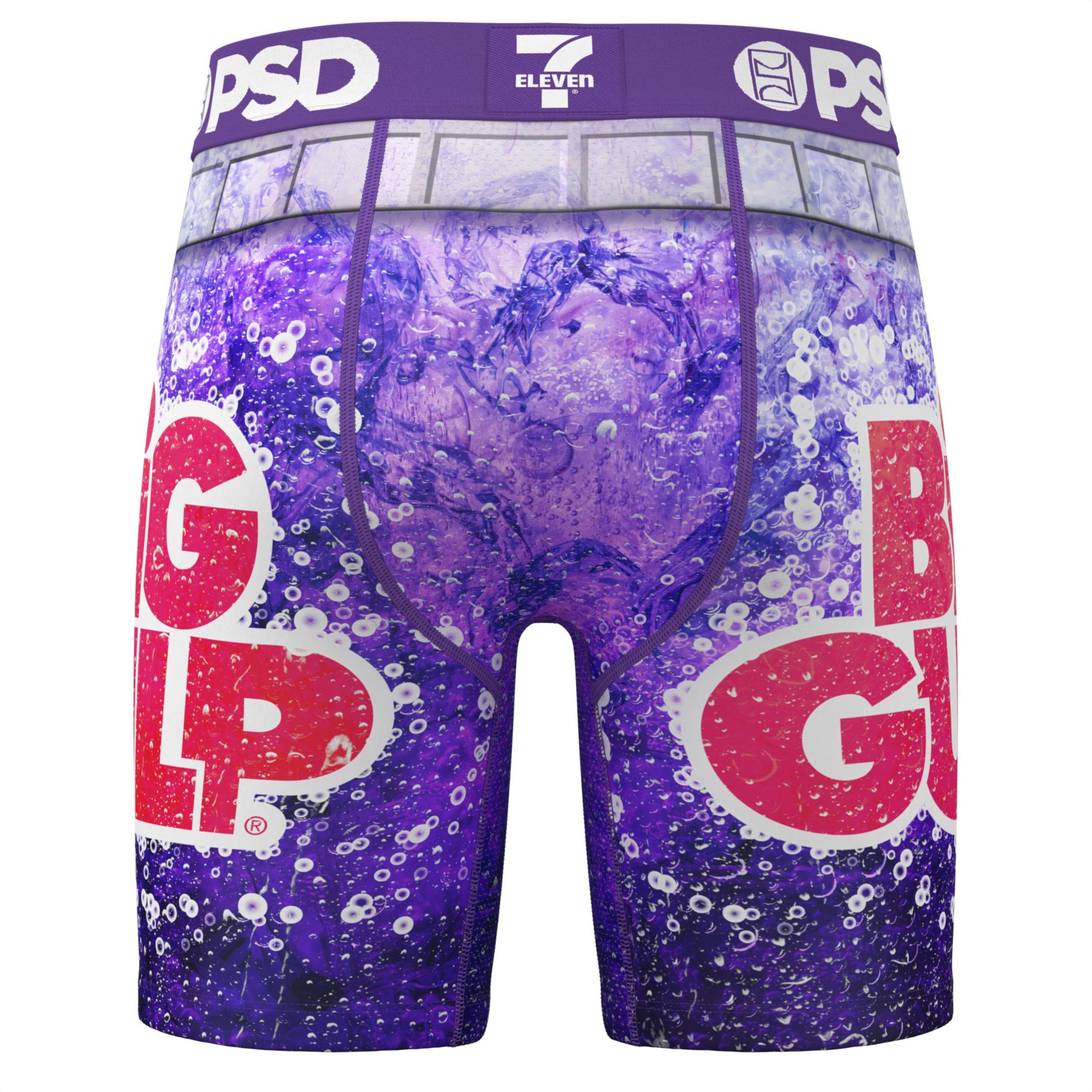 PSD Underwear Men's Big Gulp Grape Boxer Briefs product image