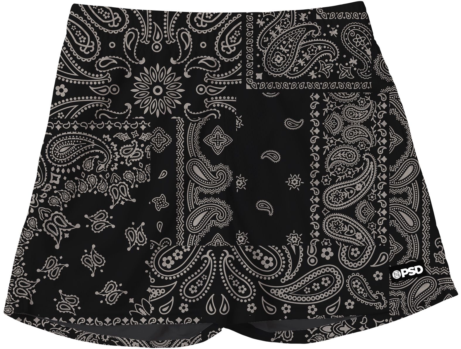 PSD Men's Khaki Paisley Active Short product image