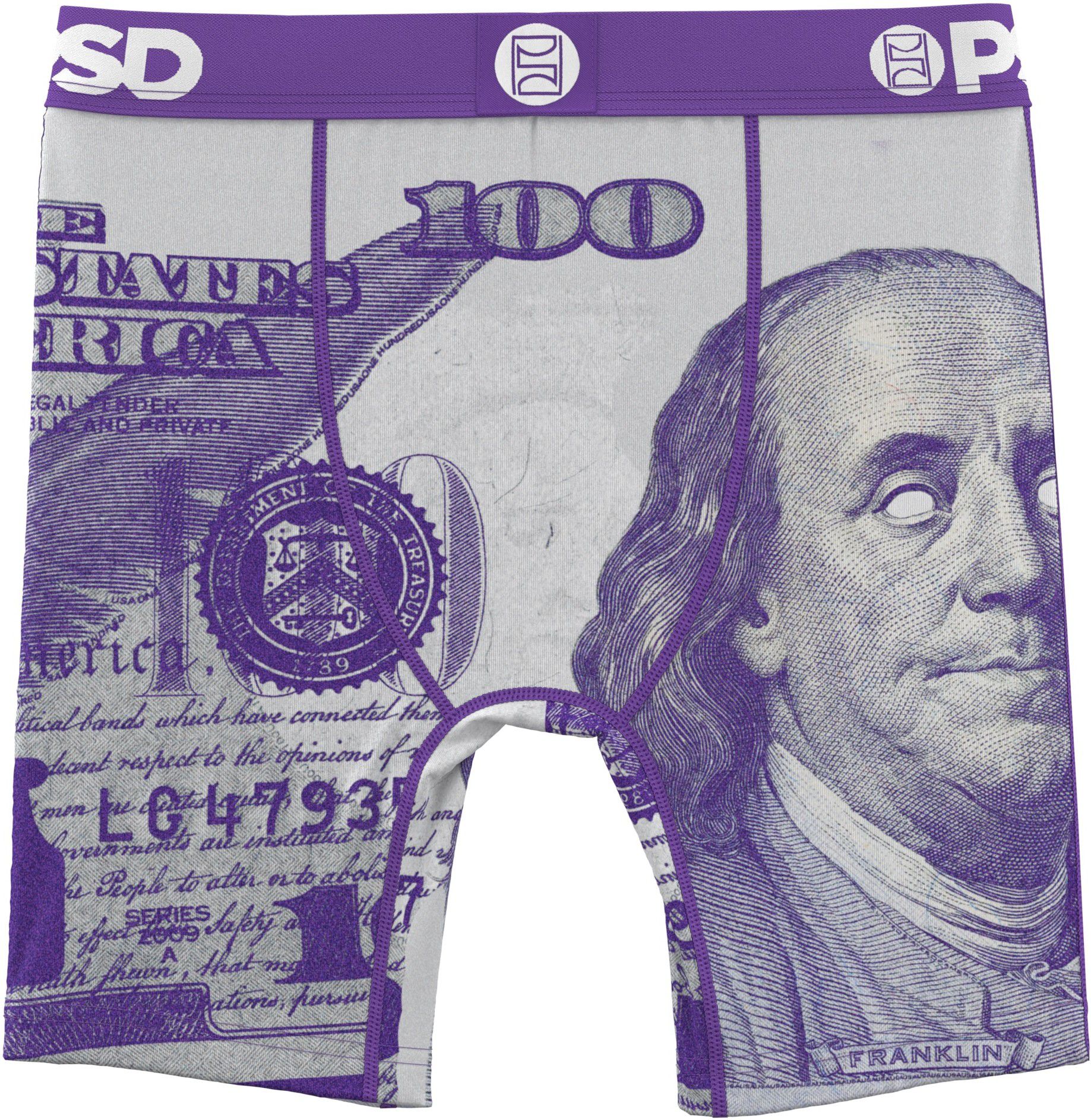 PSD Underwear Boys' Purple Rain Boxer Briefs - 3 Pack product image