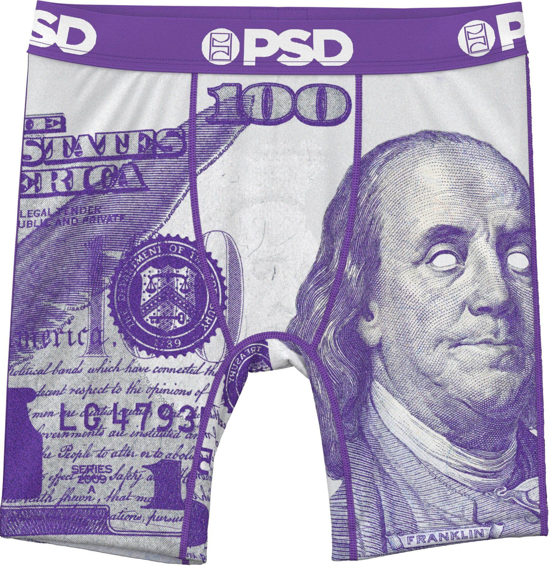 PSD Underwear Boys' Purple Rain Boxer Briefs - 3 Pack product image