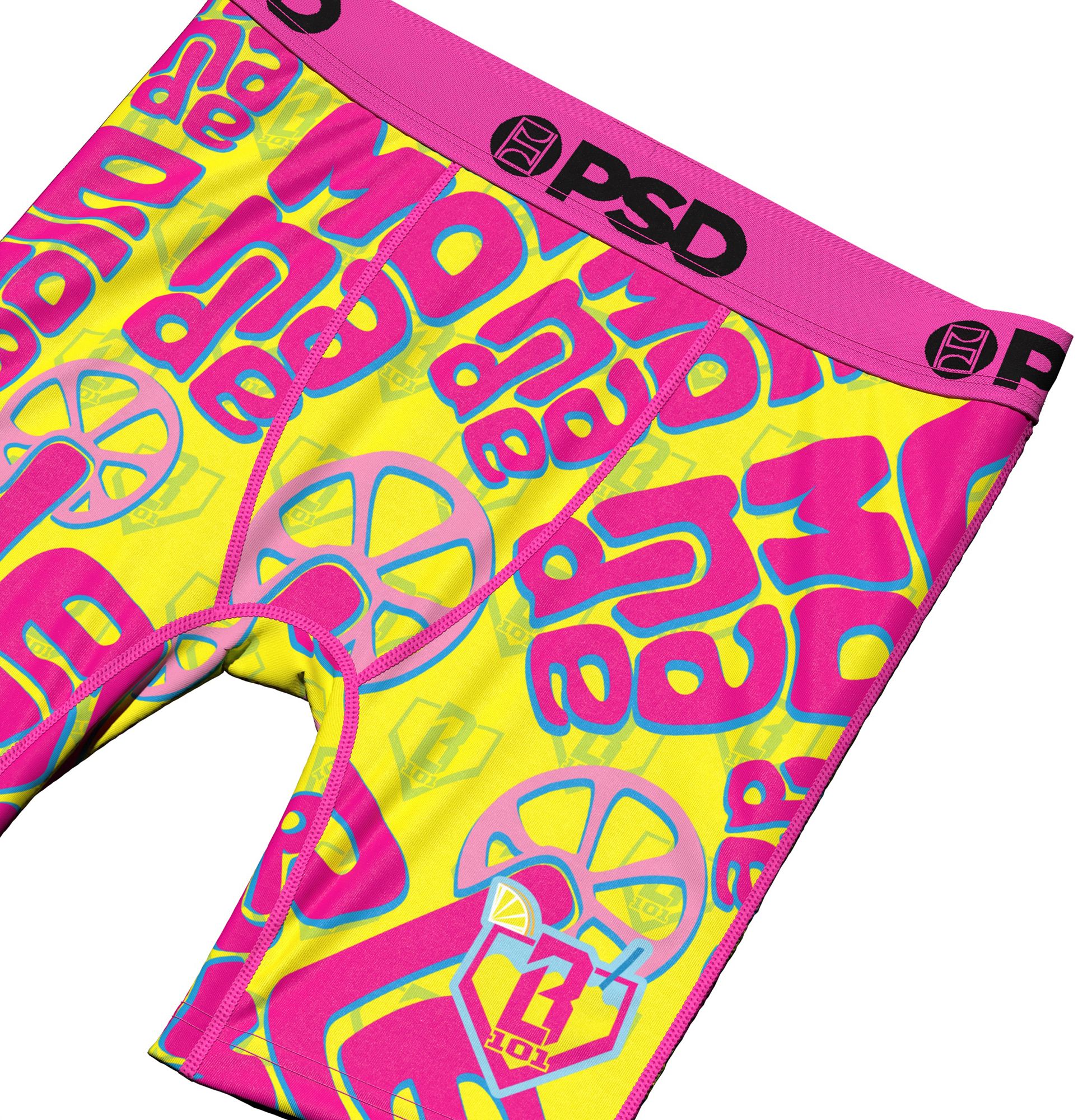 PSD Underwear x Baseball Lifestyle 101 Boys' Lemon Groove Boxer Briefs product image