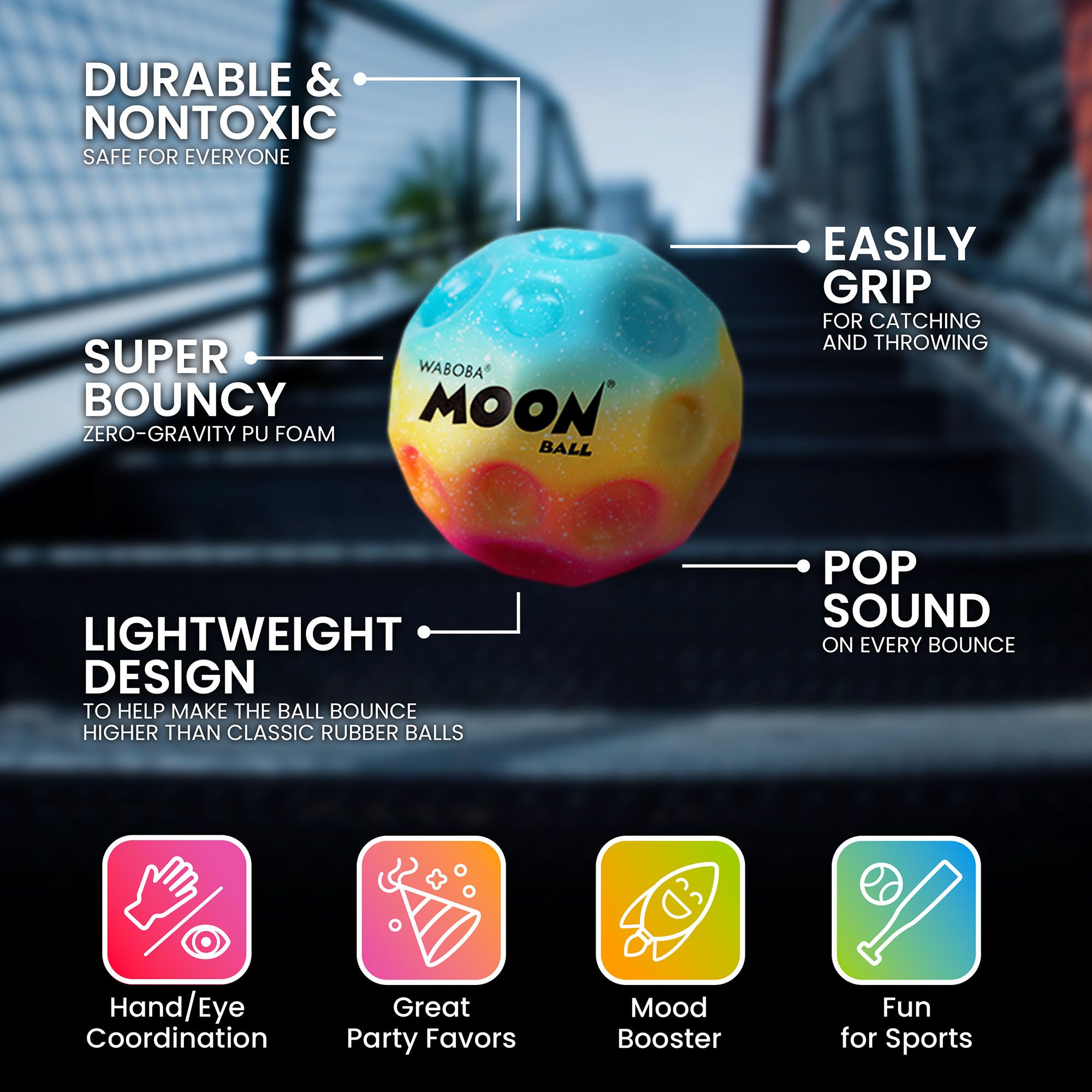 Waboba Gradient Moon Ball product image