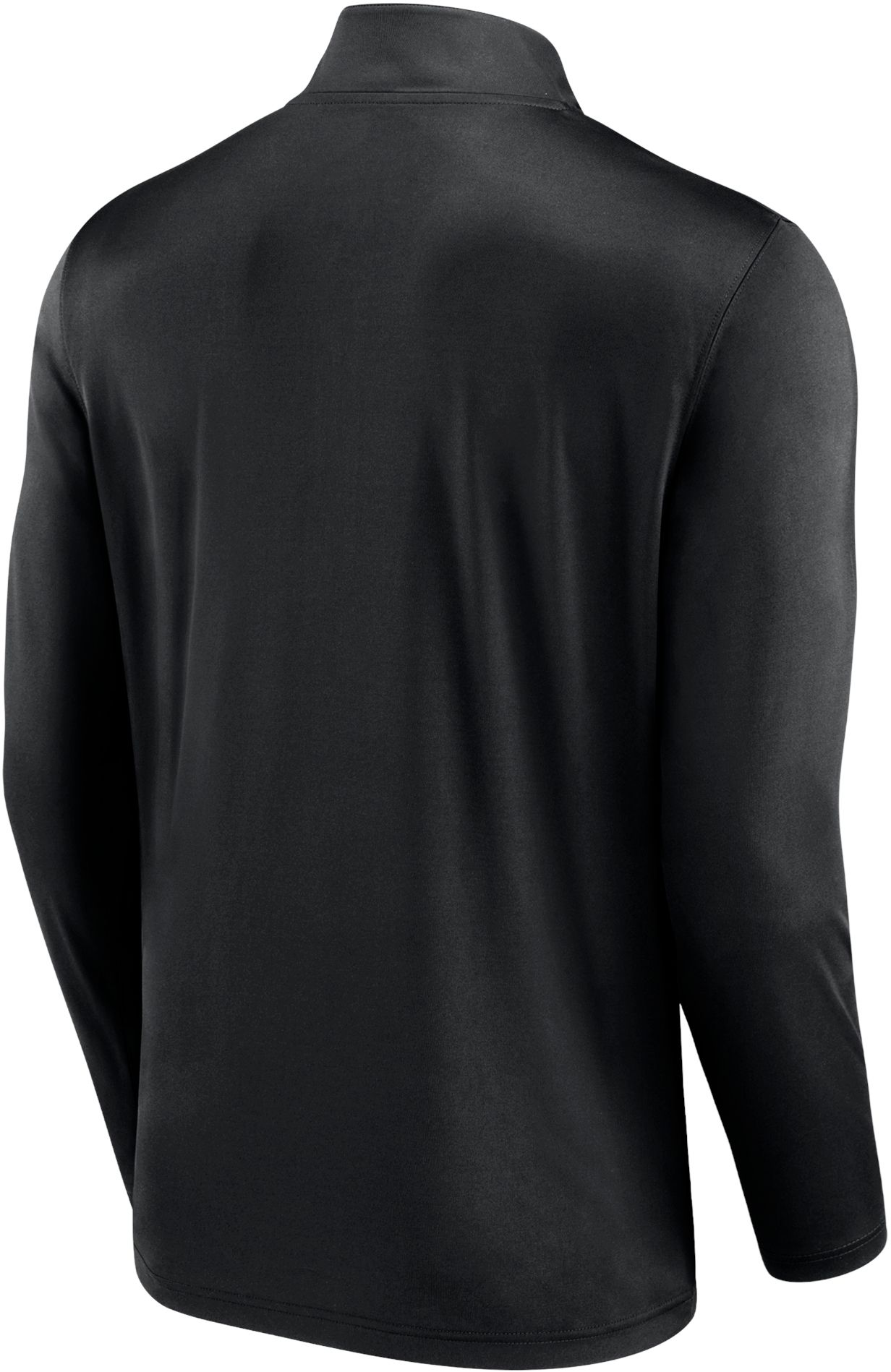 NHL Vegas Golden Knights Team Poly Black Quarter-Zip Pullover Shirt product image