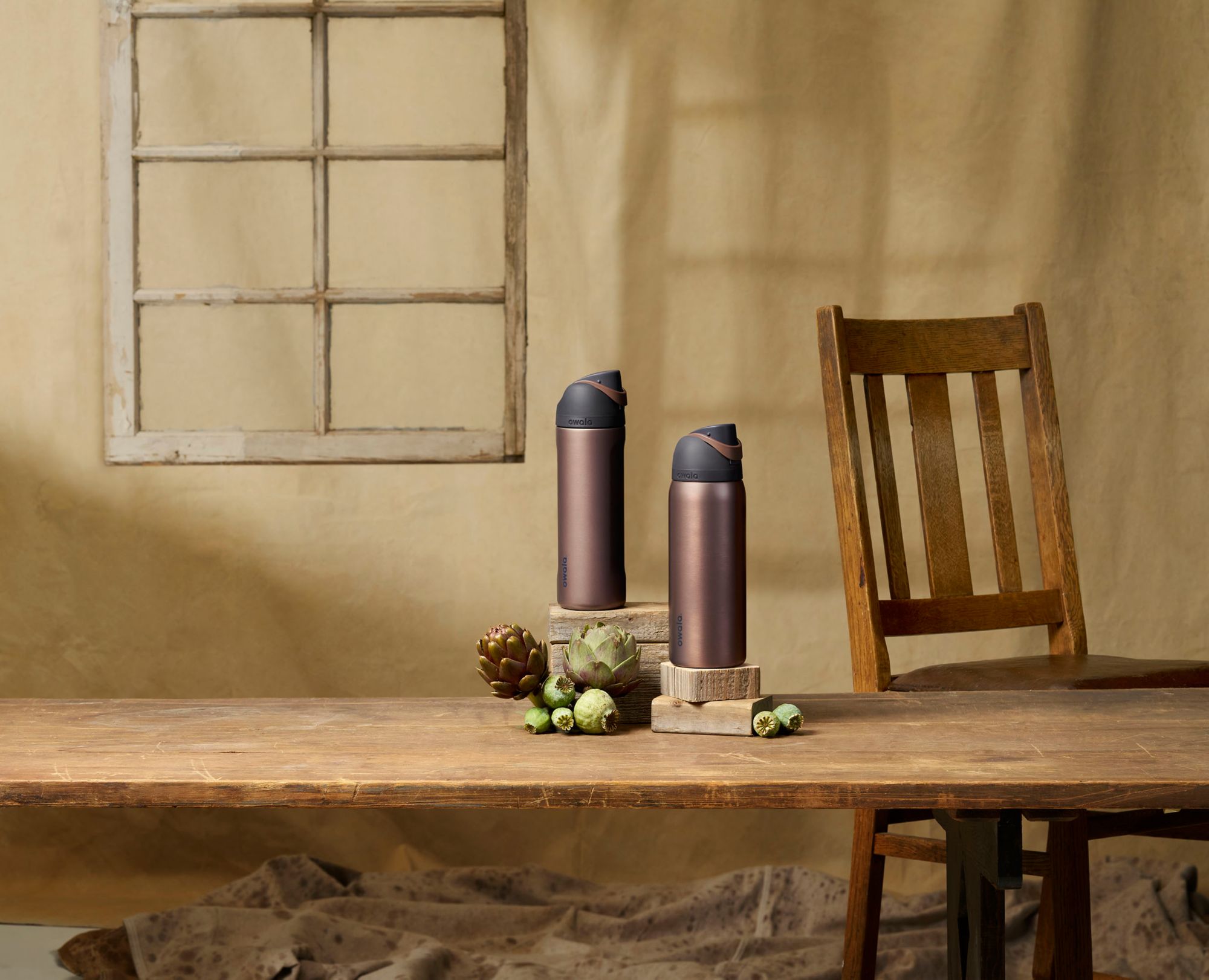 Owala 32 oz. FreeSip Stainless Steel Water Bottle product image
