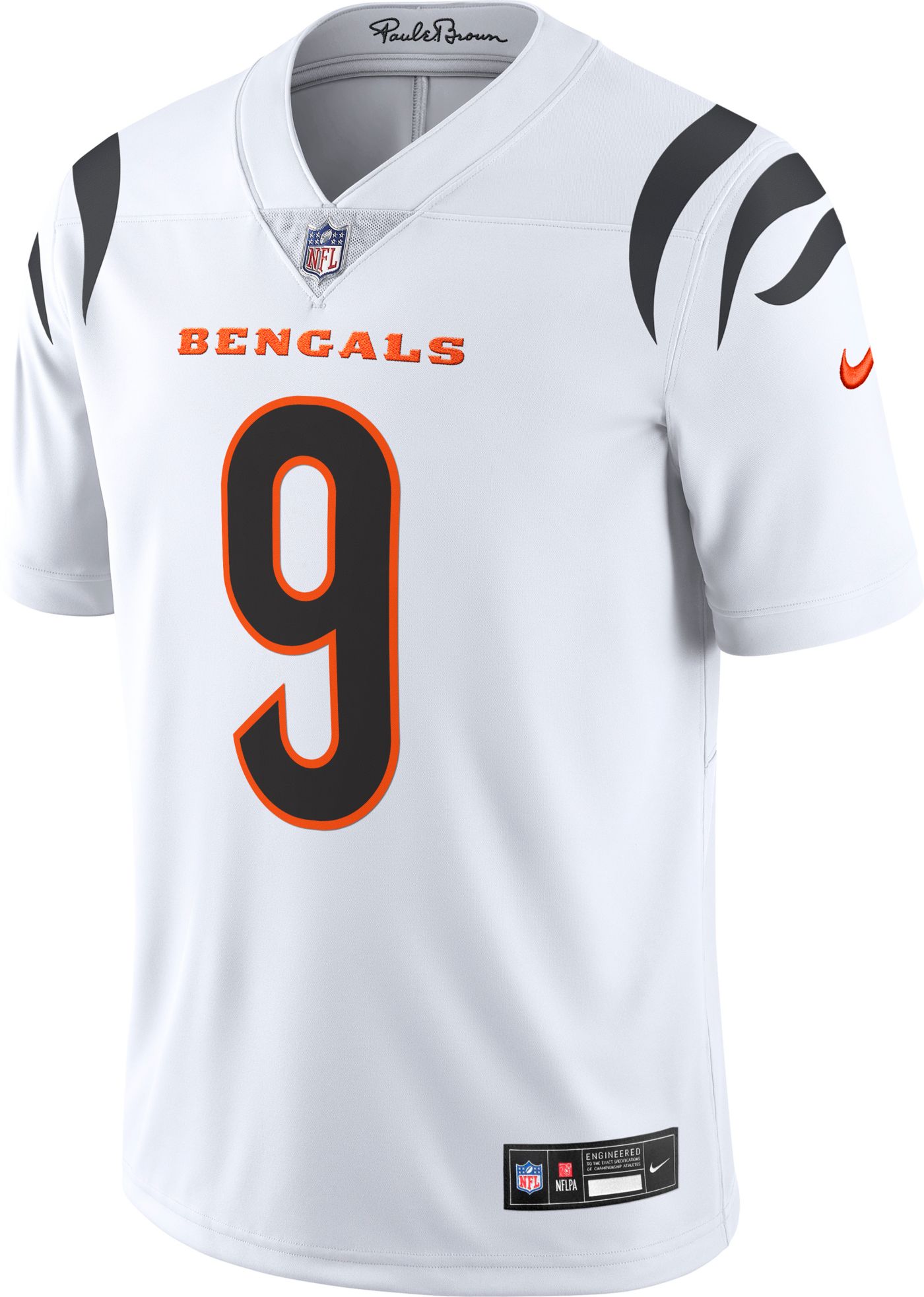 Nike Men s Cincinnati Bengals Joe Burrow 9 Vapor Untouchable White Limited Jersey Dick s Sporting Goods