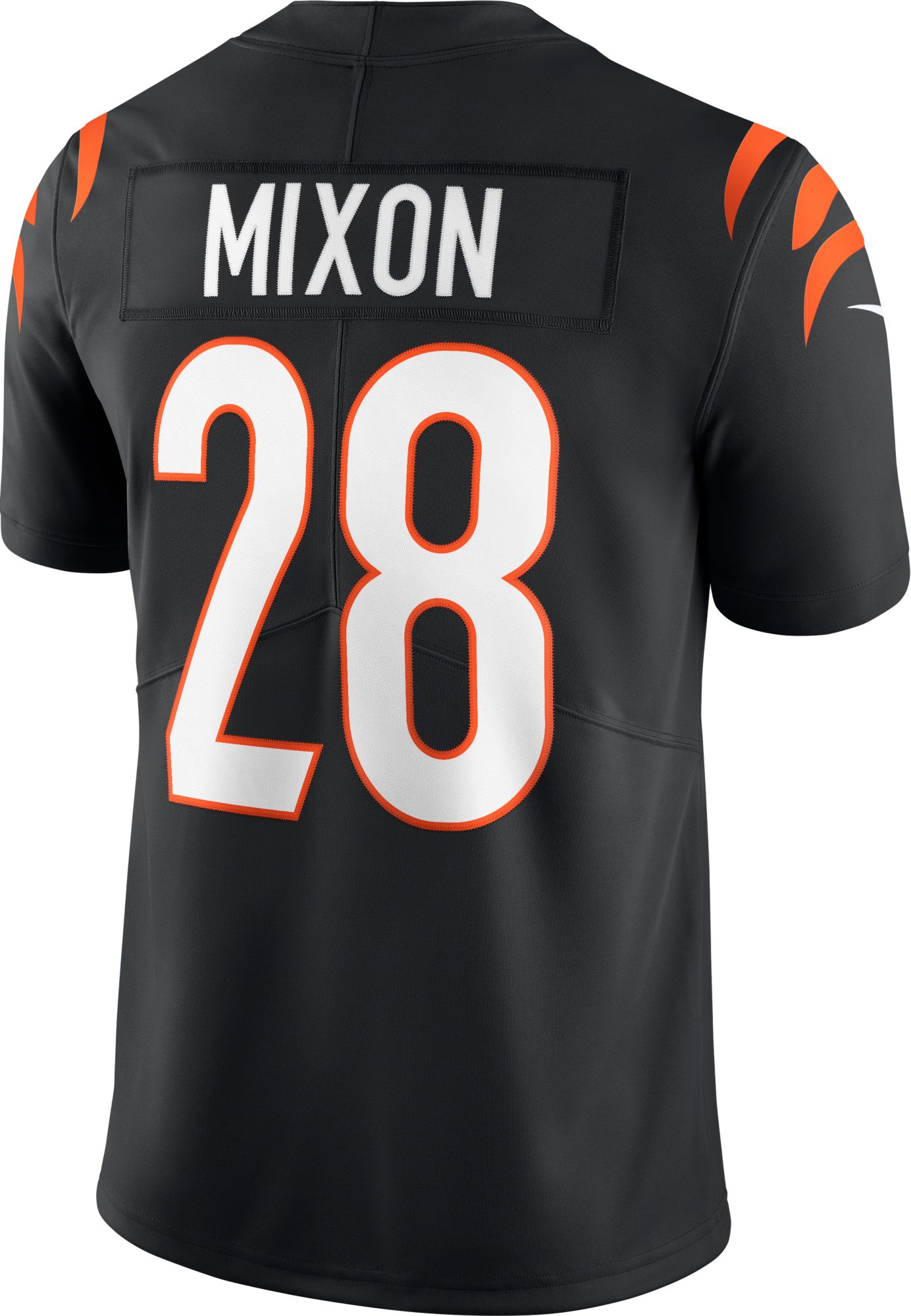 Nike Men's Cincinnati Bengals Joe Mixon #28 Vapor Limited Black Jersey product image
