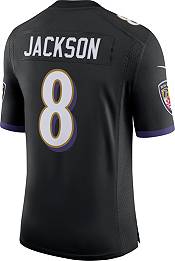 Nike Men's Baltimore Ravens Lamar Jackson #8 Black Alternate Limited Jersey product image