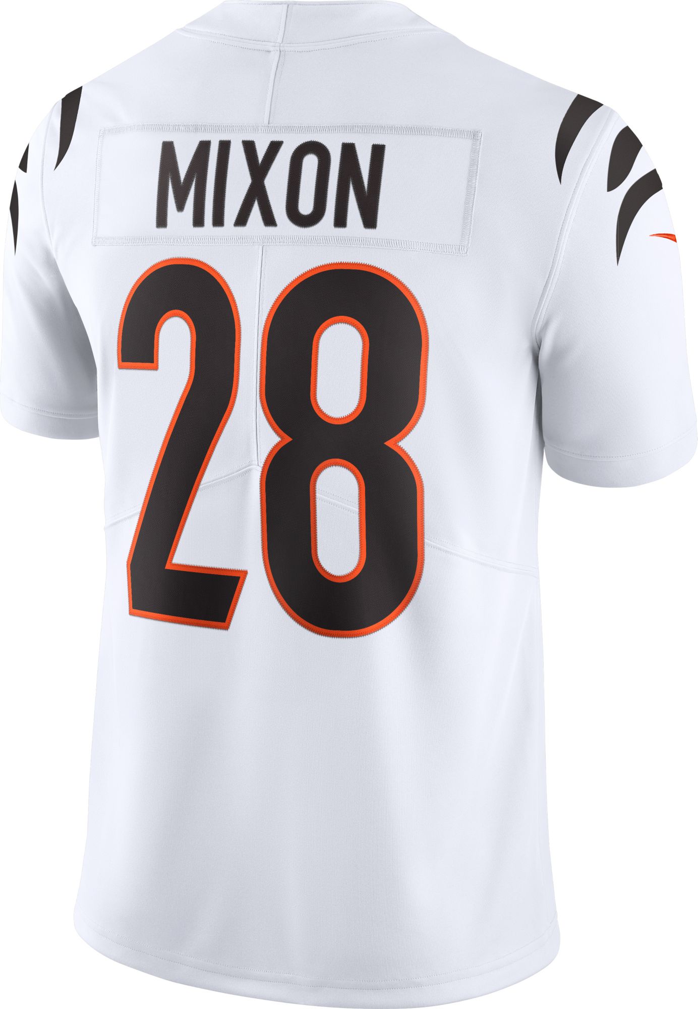 Nike Men's Cincinnati Bengals Joe Mixon #28 Vapor White Limited Jersey product image
