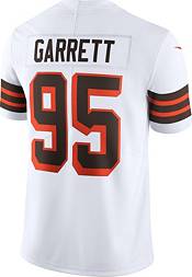 Nike Men's Cleveland Browns Myles Garrett #95 White Limited Jersey product image