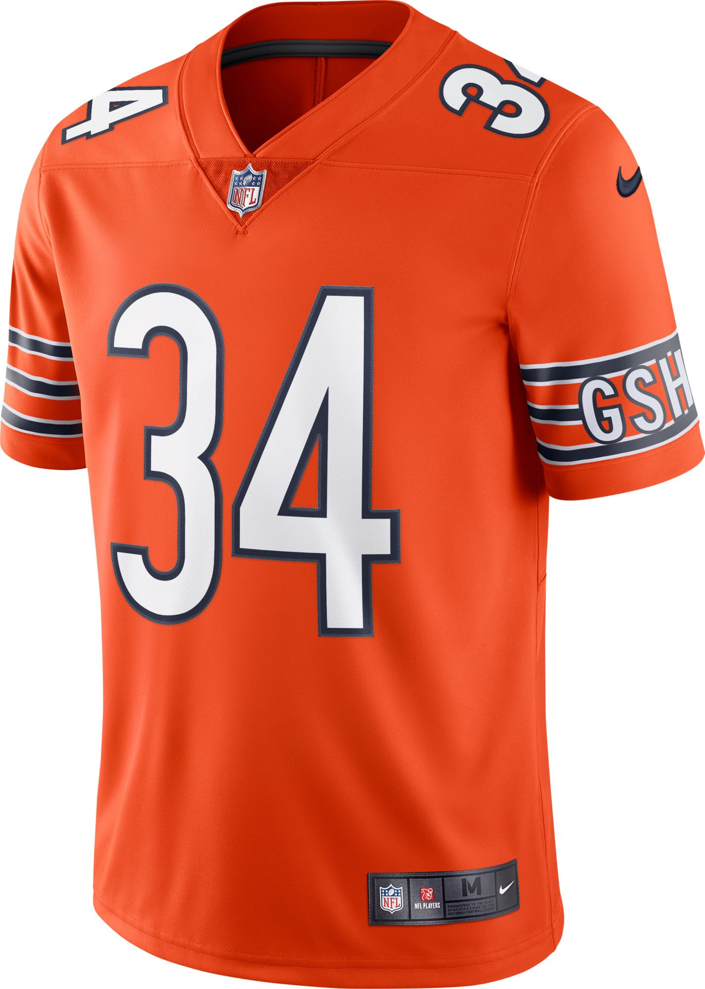 Nike Chicago Bears No34 Walter Payton Olive/USA Flag Youth Stitched NFL Limited 2017 Salute to Service Jersey