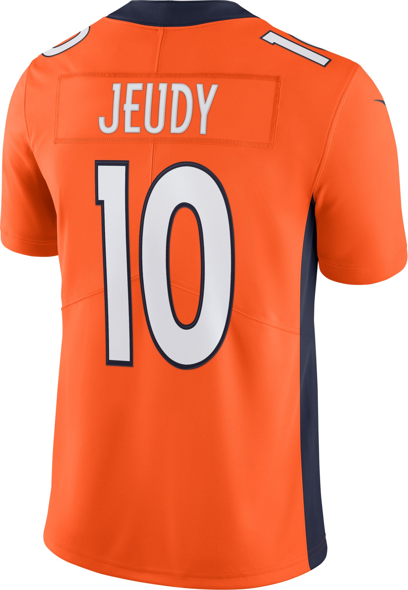 Nike Denver Broncos No10 Jerry Jeudy Olive/USA Flag Men's Stitched NFL Limited 2017 Salute To Service Jersey