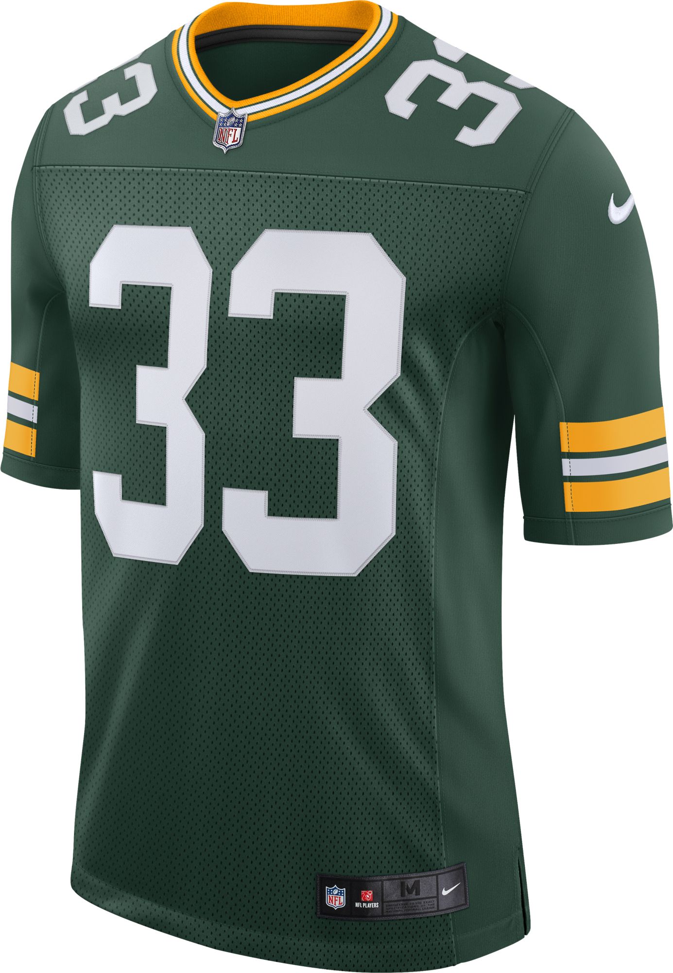 Nike Men's Green Bay Packers Aaron Jones #33 Green Alternate Limited Jersey product image