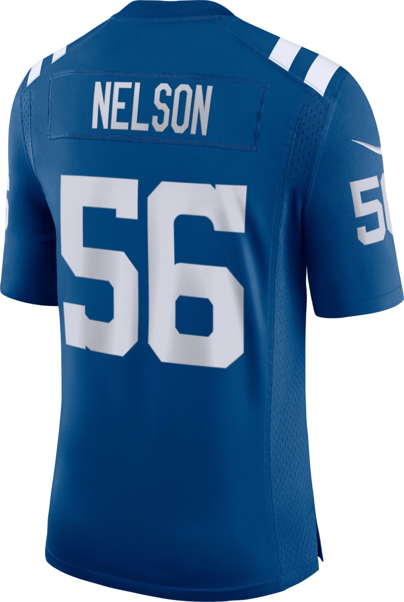 Nike Men's Indianapolis Colts Quenton Nelson #56 Vapor Blue Limited Jersey product image