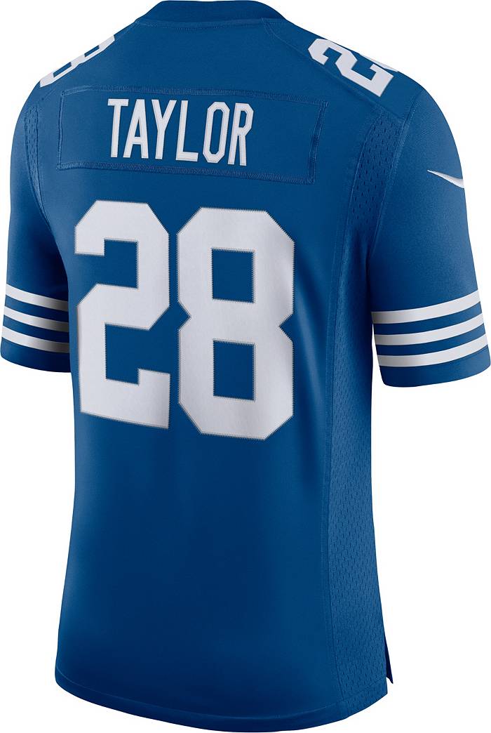 Nike Men's Indianapolis Colts Jonathan Taylor #28 Vapor Limited Alternate  Blue Jersey