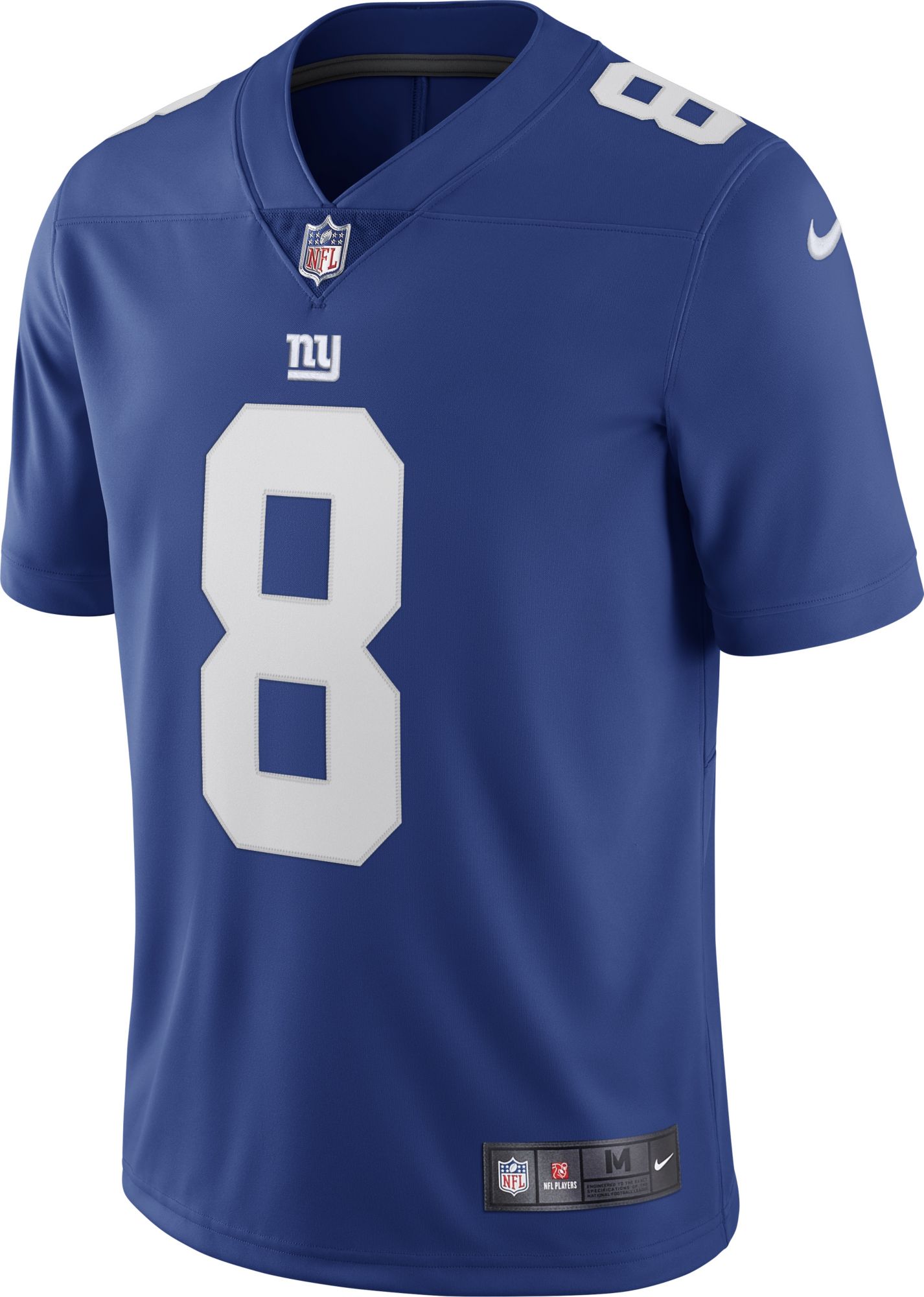 Nike Men's New York Giants Daniel Jones #8 Vapor Limited Royal Jersey