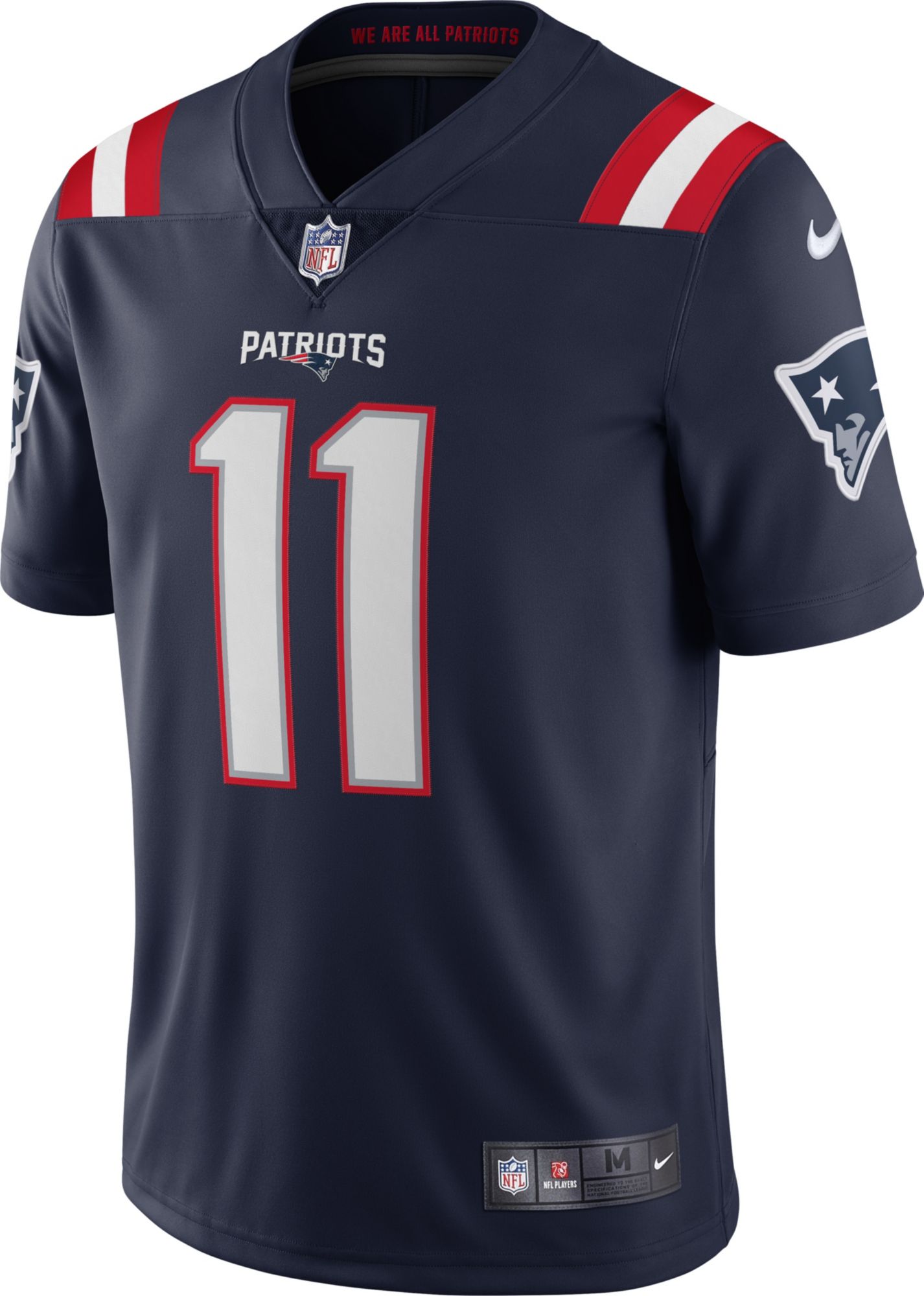 Nike Men's New England Patriots Julian Edelman #11 Navy Limited Jersey product image
