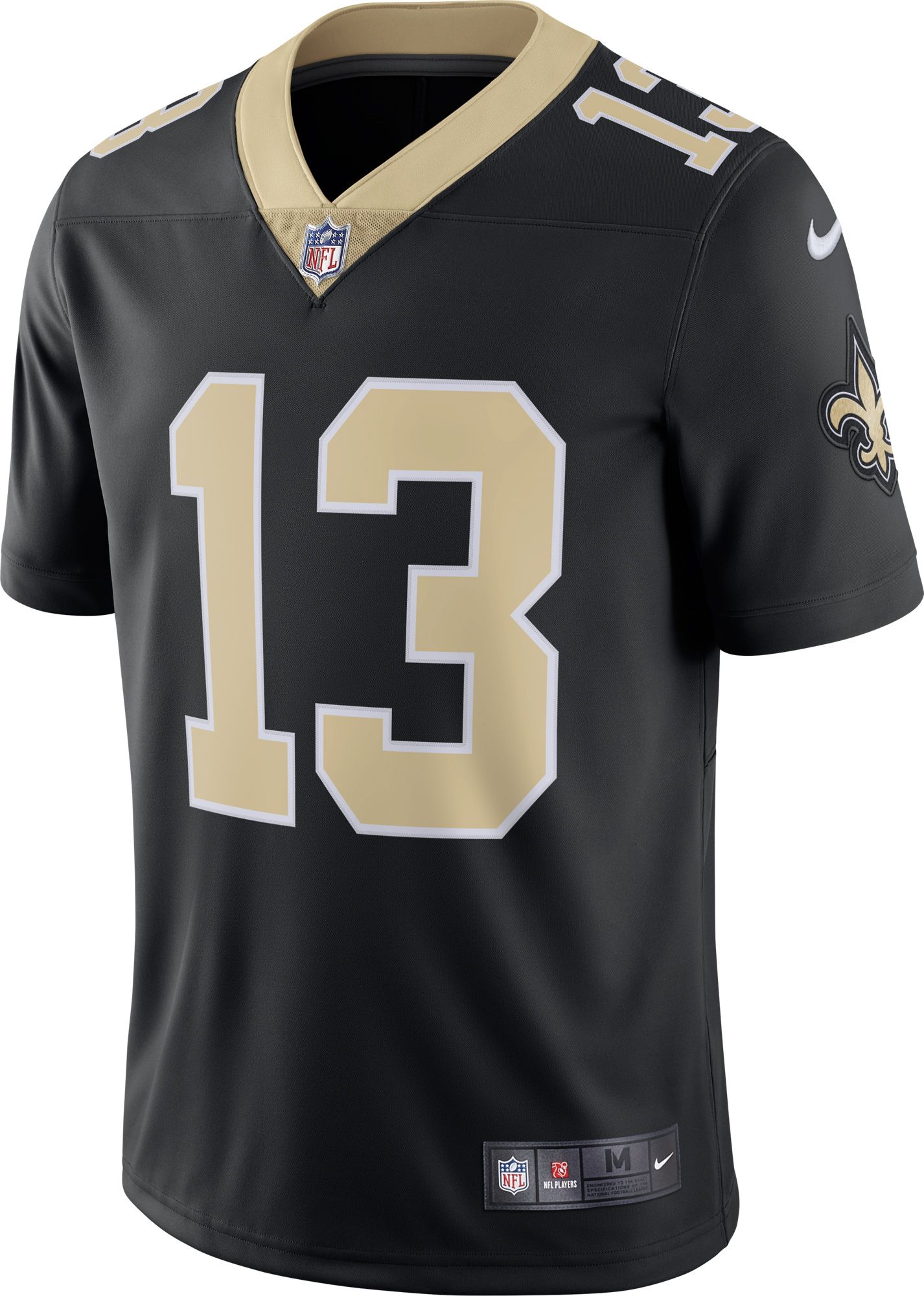 Nike Men's New Orleans Saints Michael Thomas #13 Vapor Limited Black Jersey product image