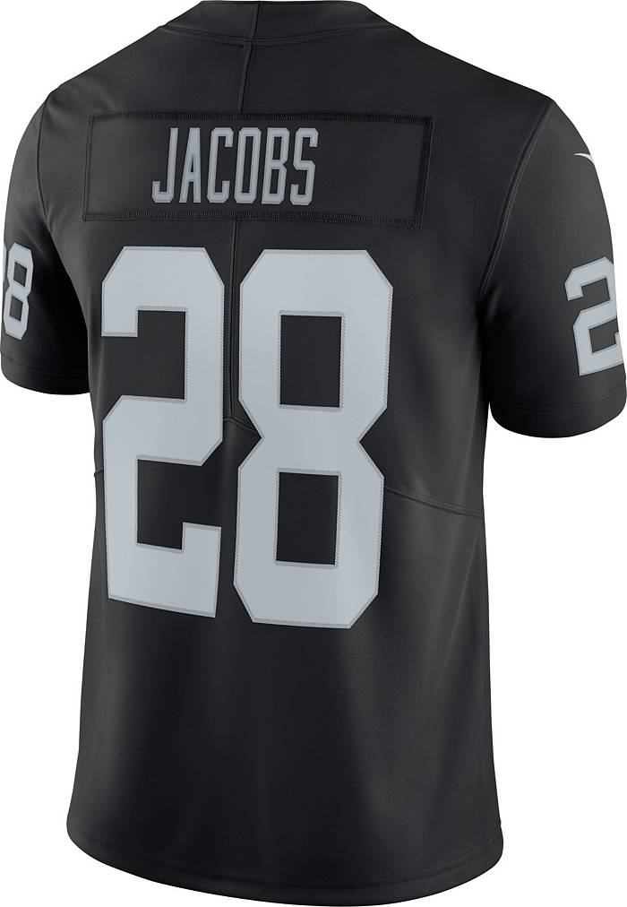 Nike Men's Las Vegas Raiders Josh Jacobs #28 Vapor Limited Black Jersey