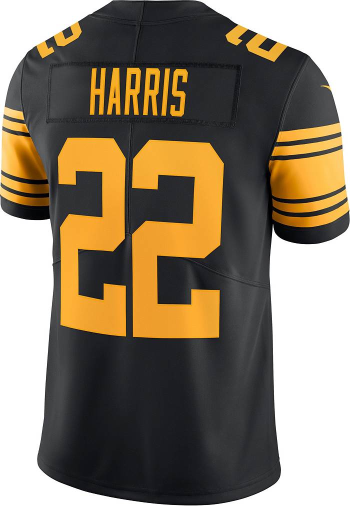 Men's Pittsburgh Steelers Najee Harris Nike White Vapor Limited Jersey