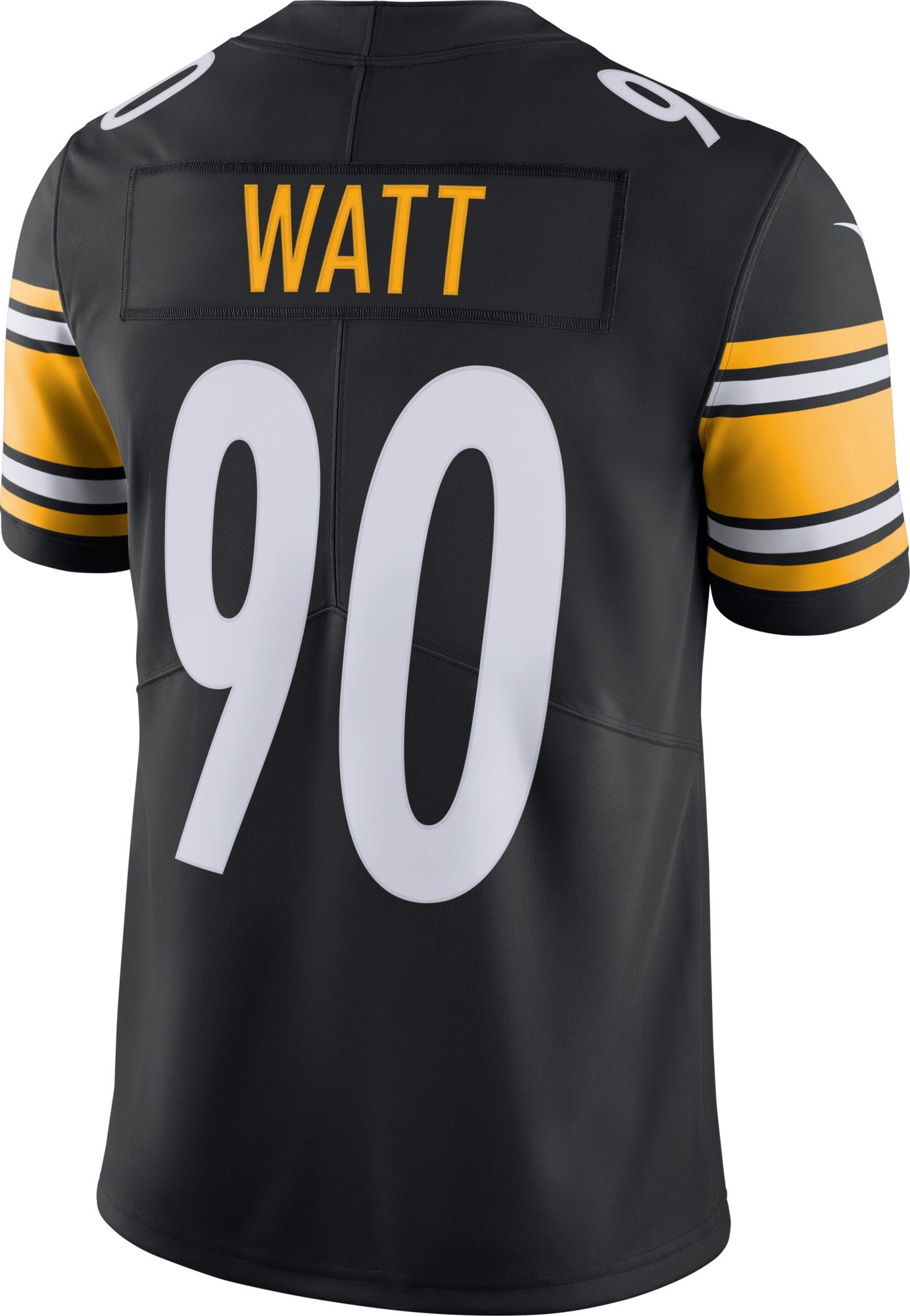 Nike Men's Pittsburgh Steelers T.J. Watt #90 Vapor Black Limited Jersey product image