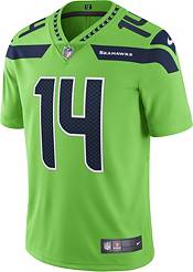 Nike Men's Seattle Seahawks DK Metcalf #14 Green Limited Jersey product image