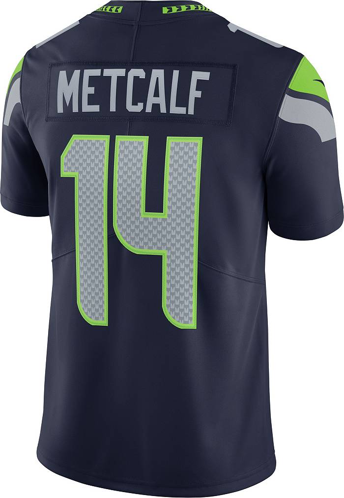 Men's Nike Dk Metcalf College Navy Seattle Seahawks Vapor Limited Jersey