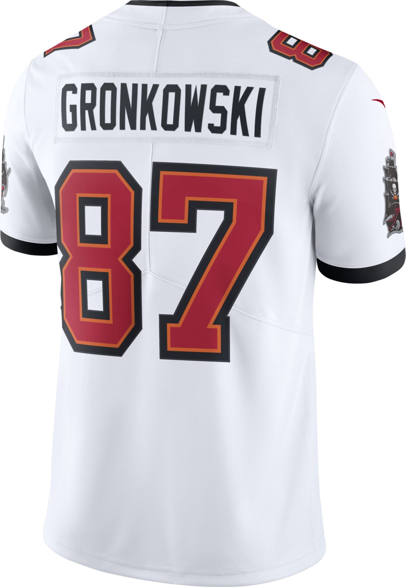 Nike Men's Tampa Bay Buccaneers Rob Gronkowski #87 White Limited Jersey product image