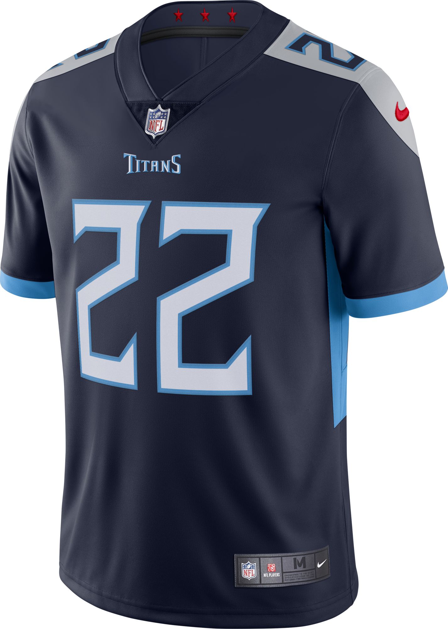 Nike Men's Tennessee Titans Derrick Henry #22 Vapor Navy Limited Jersey product image