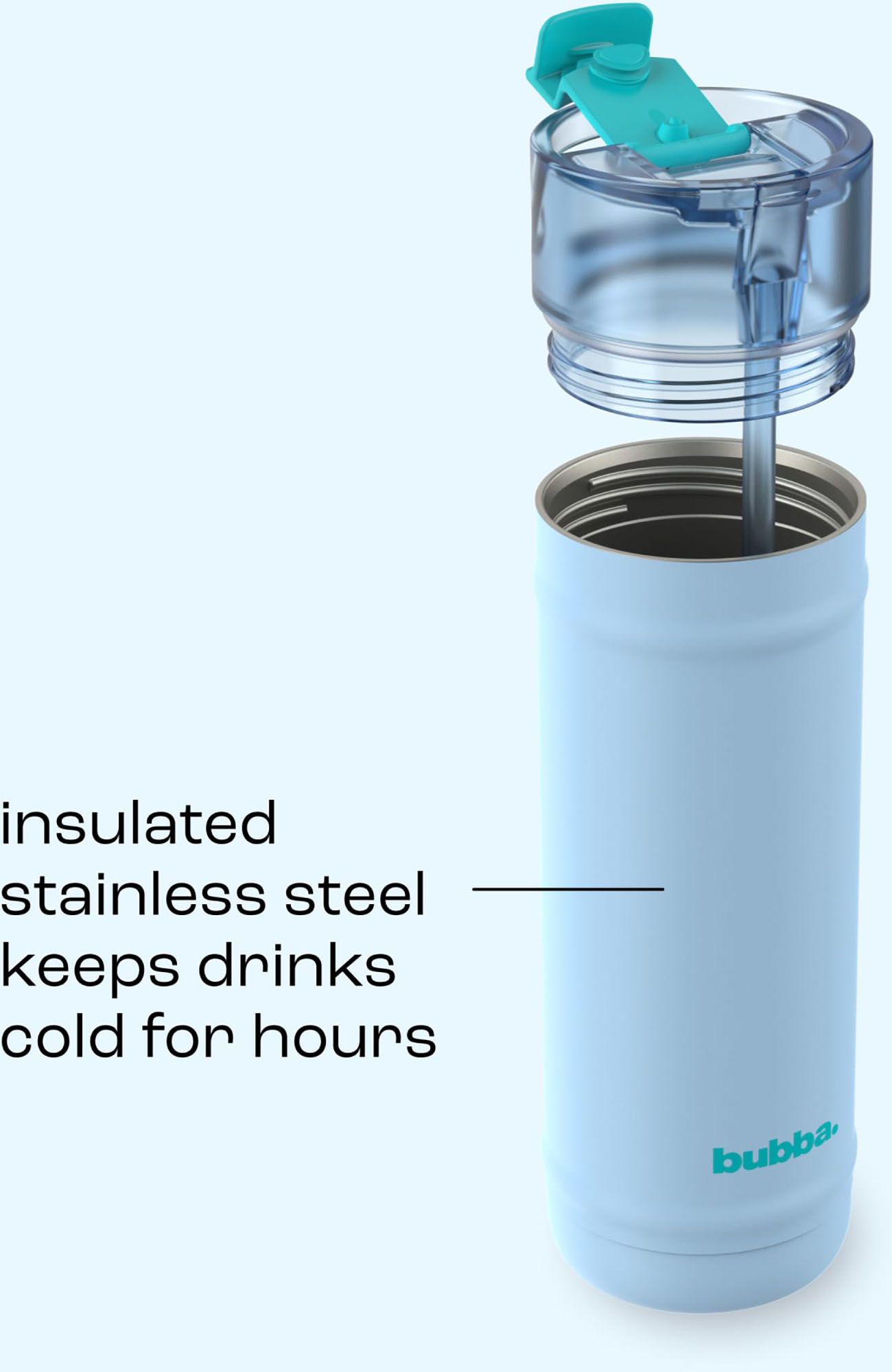 bubba 32 oz DualSip Insulated Stainless Steel Water Bottle product image