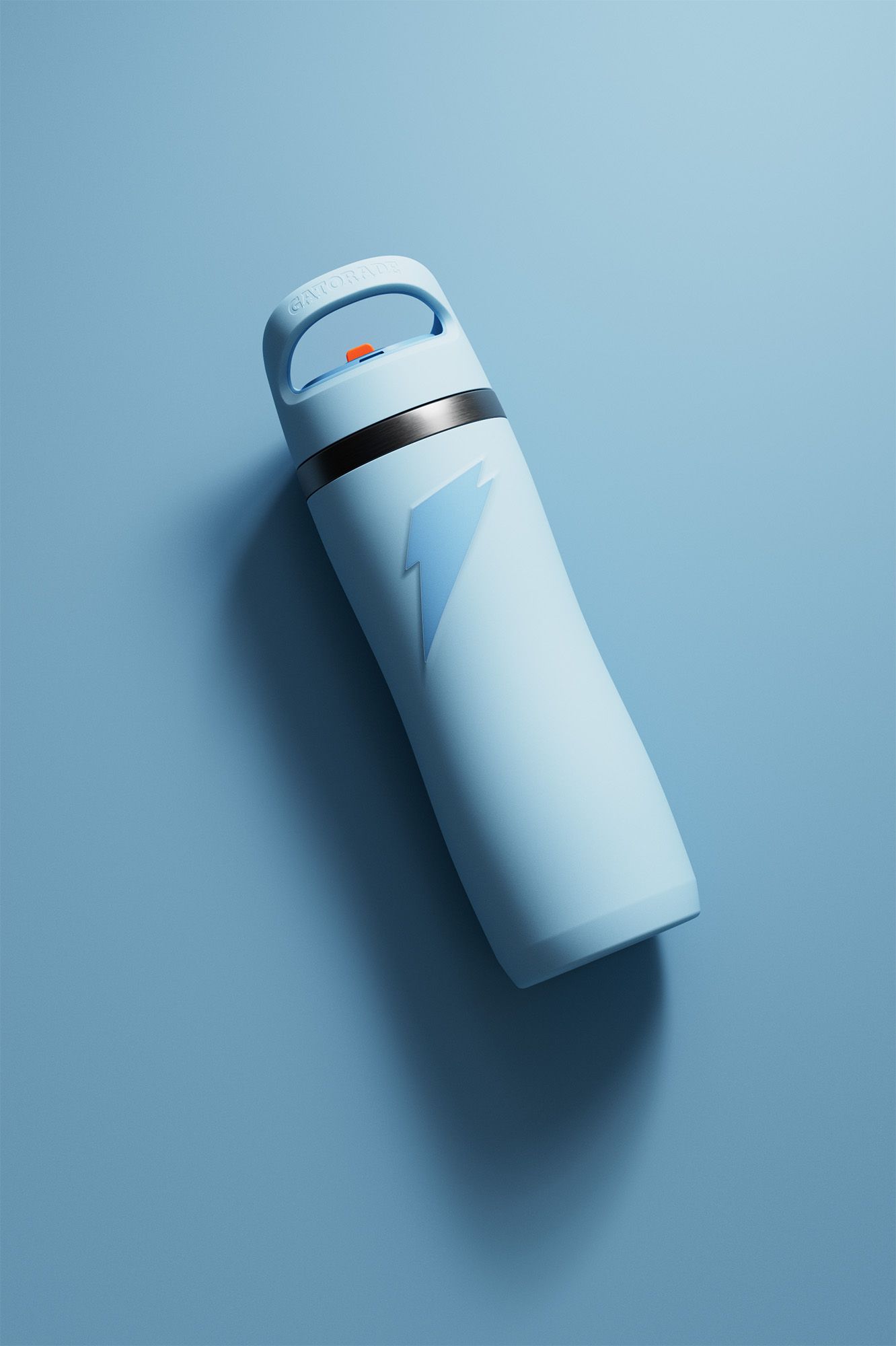 Gatorade Overtime 32 oz. Stainless Steel Bottle with Straw Cap product image