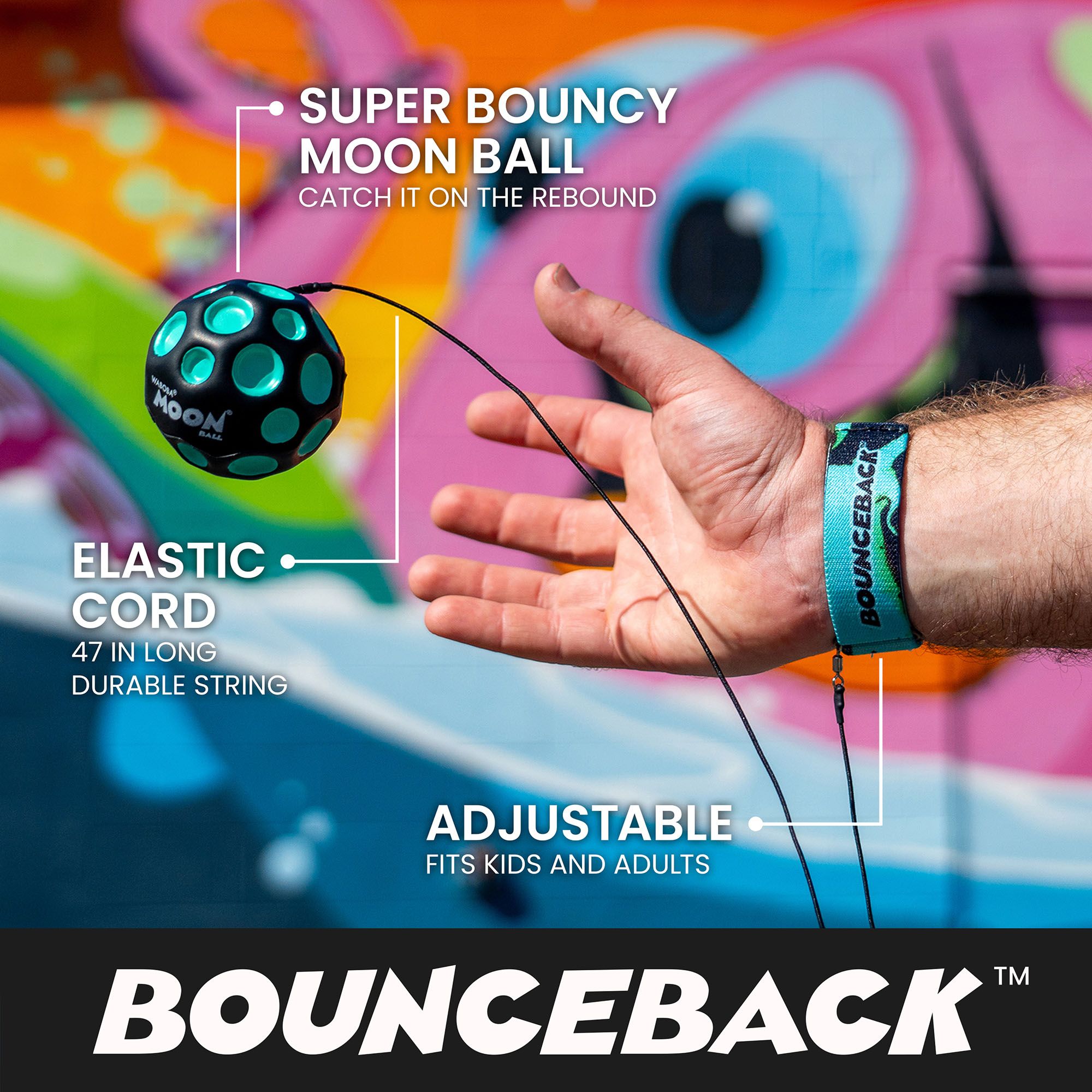Waboba Bounceback x Moonball product image