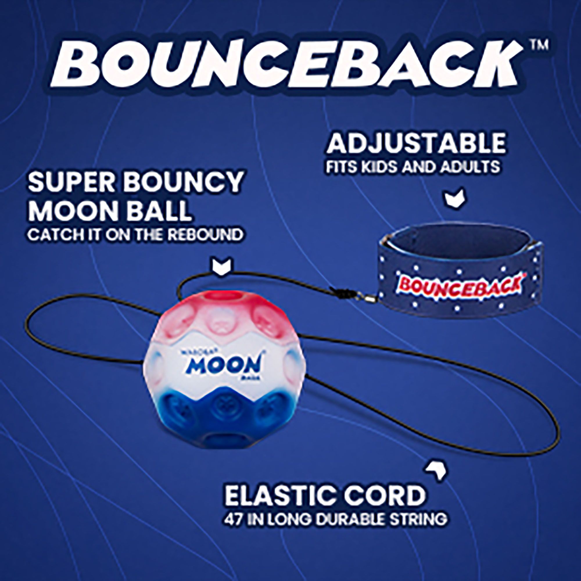 Waboba Bounceback x Moonball - Assorted Colors product image