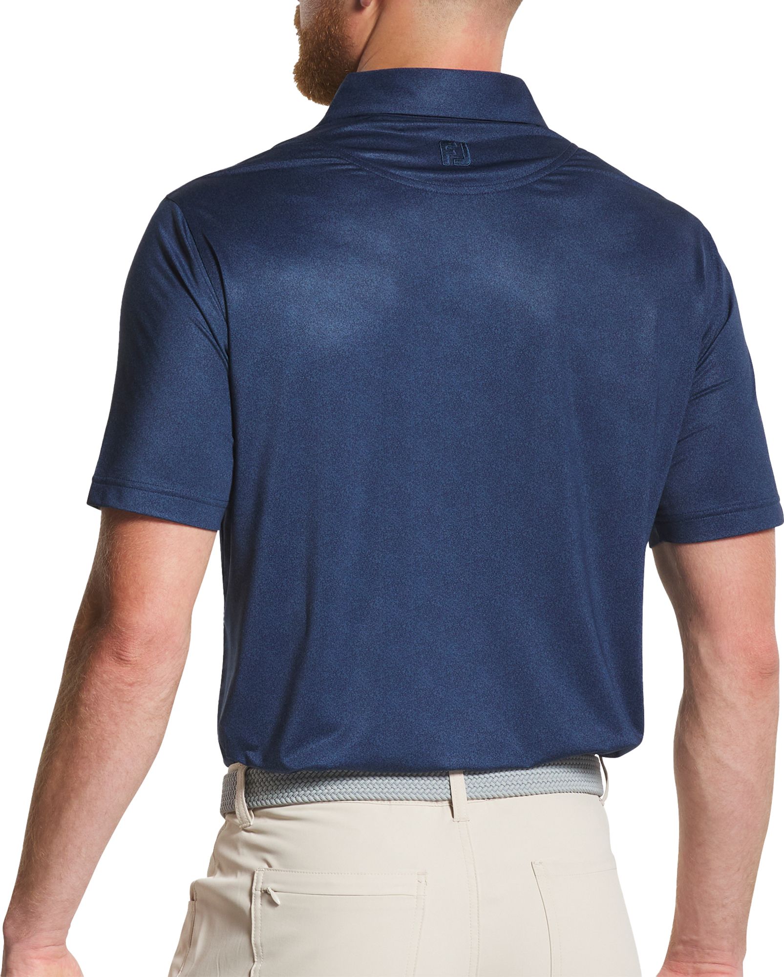FootJoy Men's Speckle Print Lisle Golf Polo product image