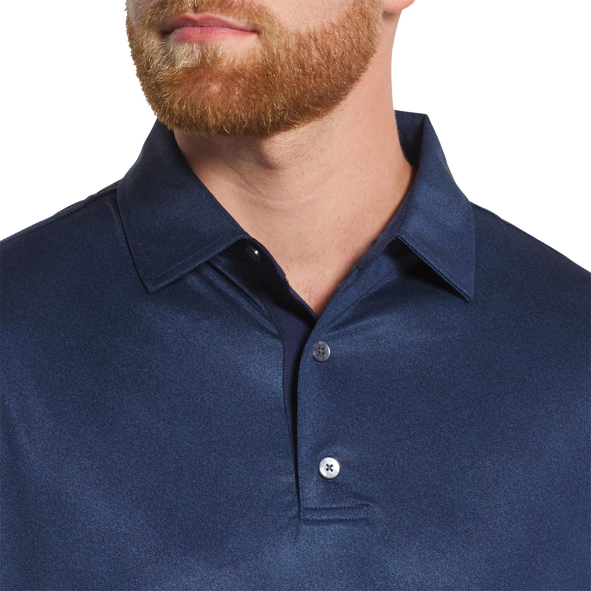 FootJoy Men's Speckle Print Lisle Golf Polo product image