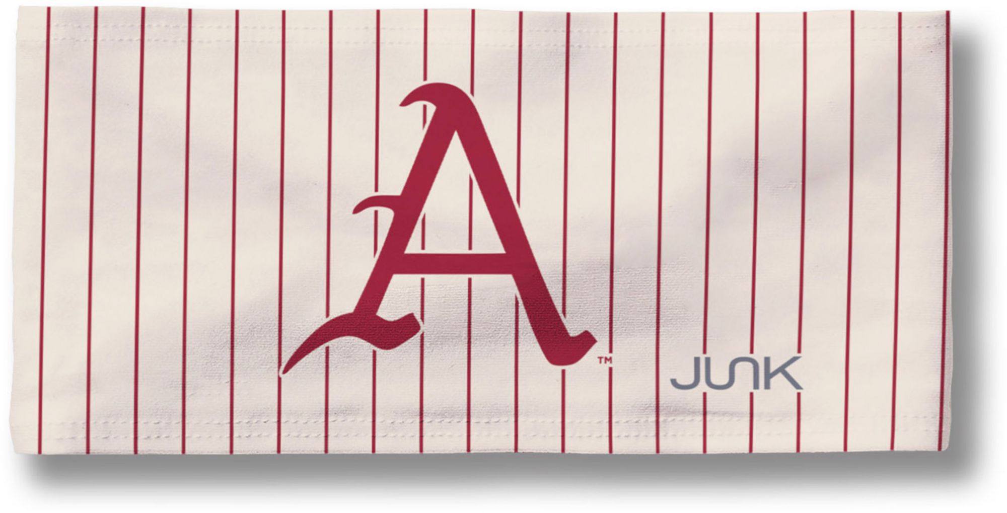 JUNK Brands Adult Arkansas Razorbacks White Big Bang Lite Pinstripe Headband product image