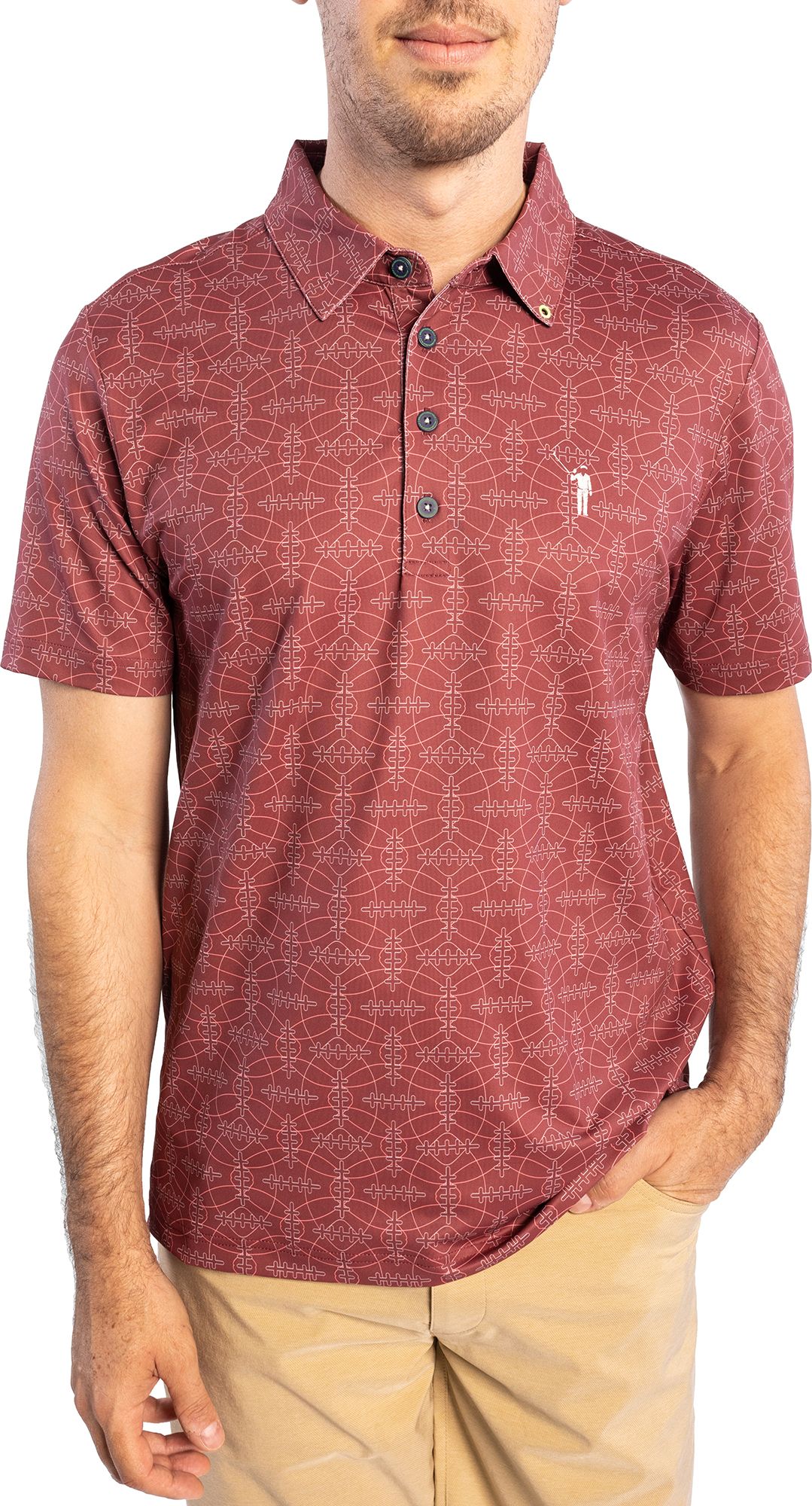 William Murray Men's Laces Out Polo