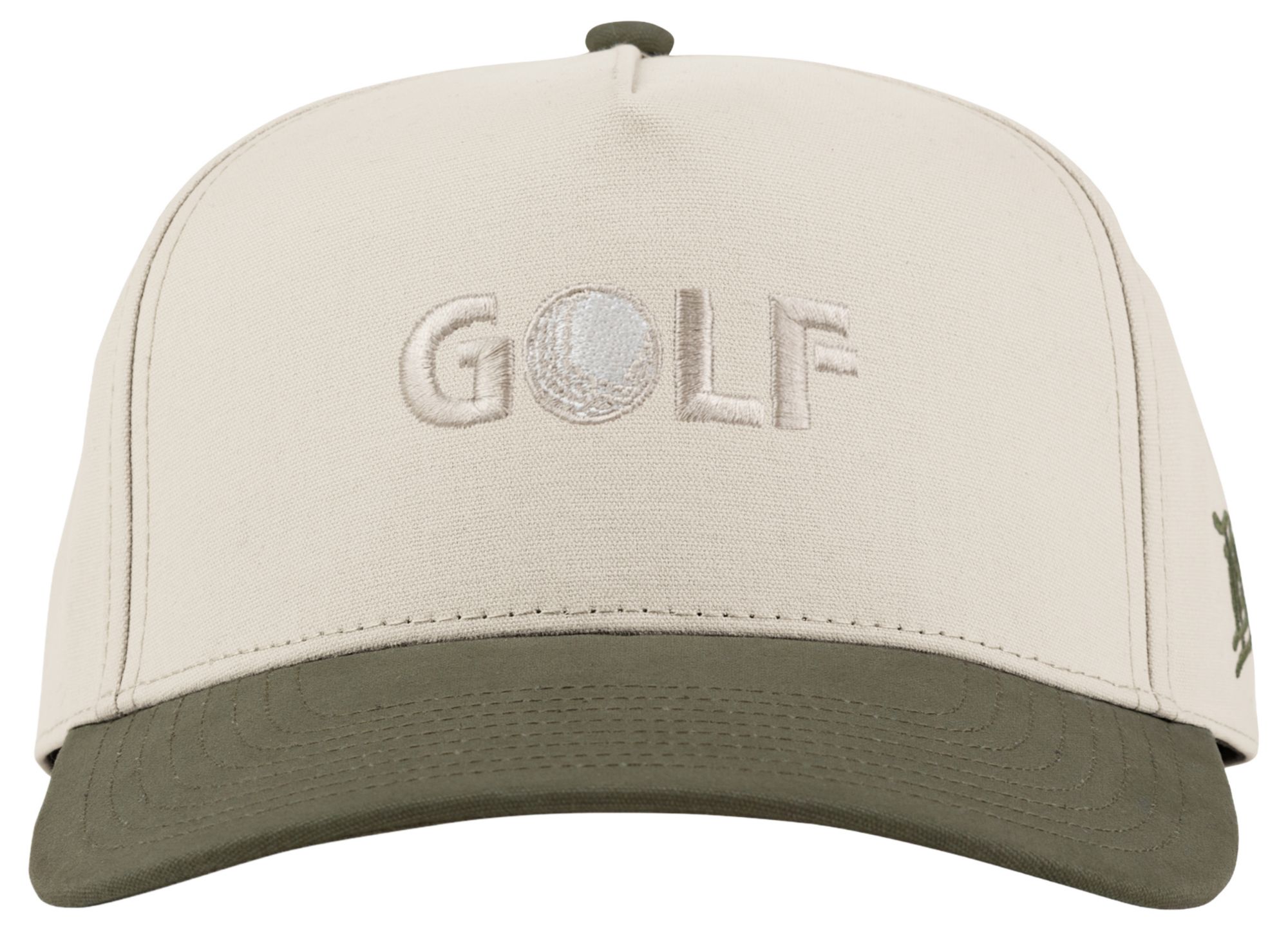 Branded Bills Men's Golf Block Curved 5-Panel Canvas Golf Hat product image