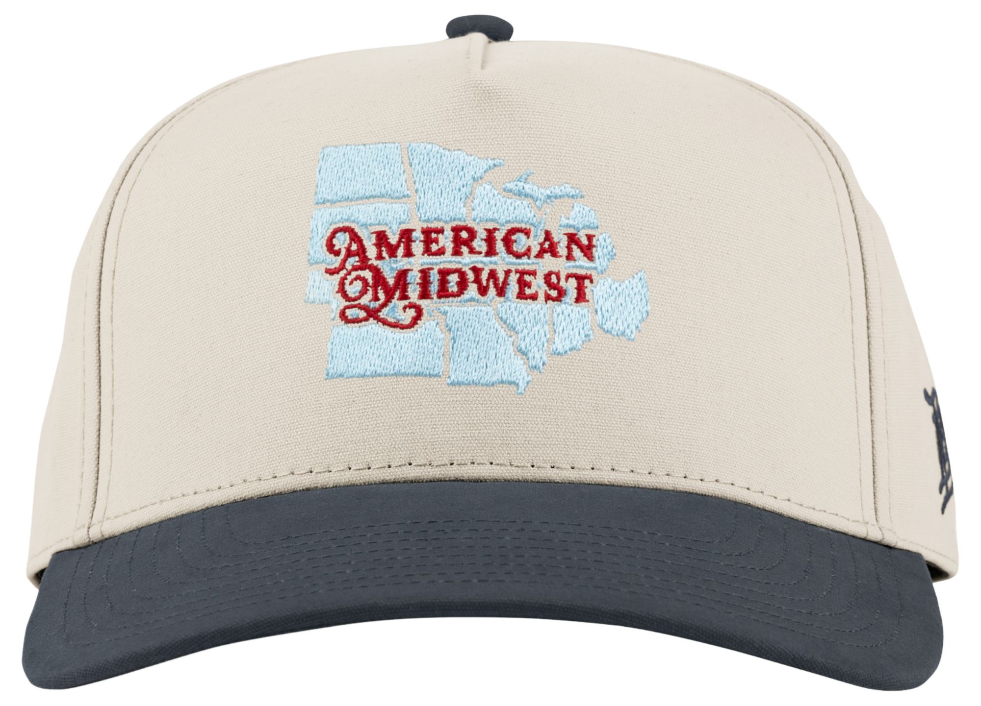 Branded Bills Men's America Midwest Curved 5-Panel Canvas Golf Hat product image