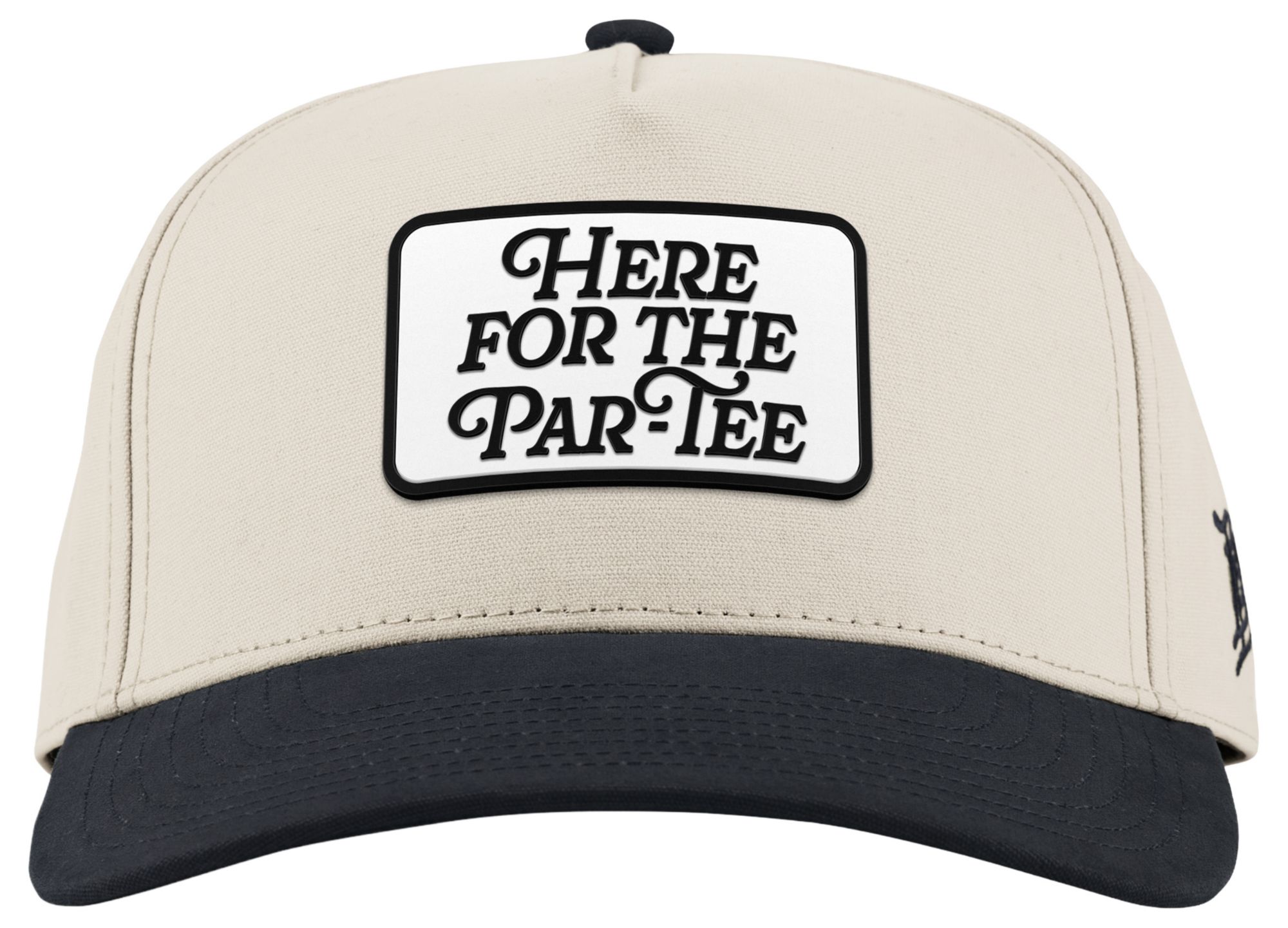 Branded Bills Men's Par Tee Curved 5-Panel Canvas Golf Hat product image